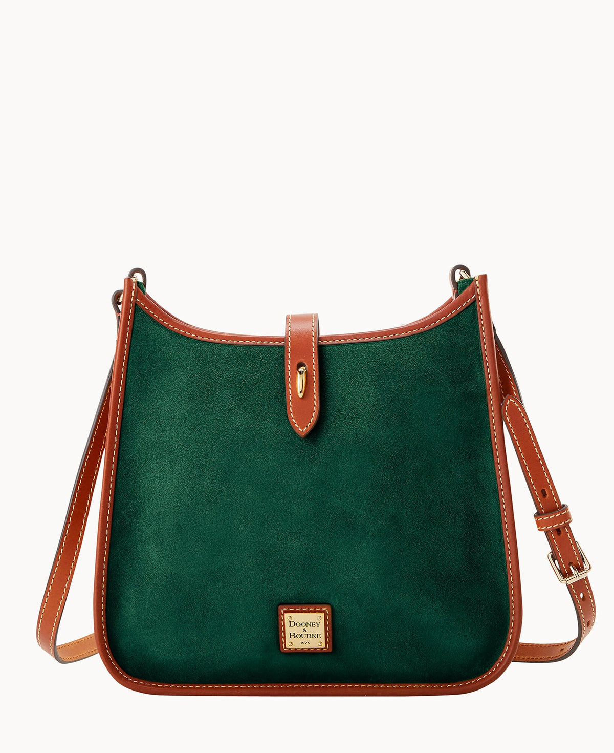 Suede Messenger Crossbody - Ivy