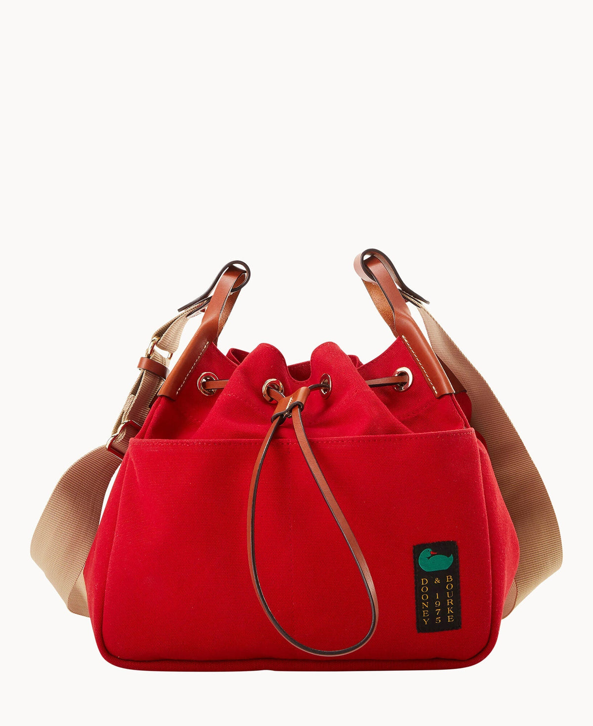 Canvas Drawstring 30 - Red