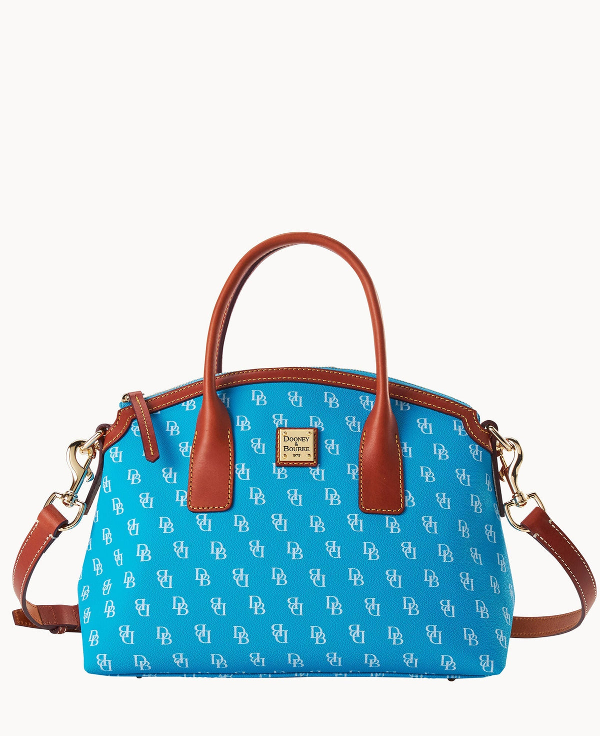 Gretta Domed Satchel - Turquoise