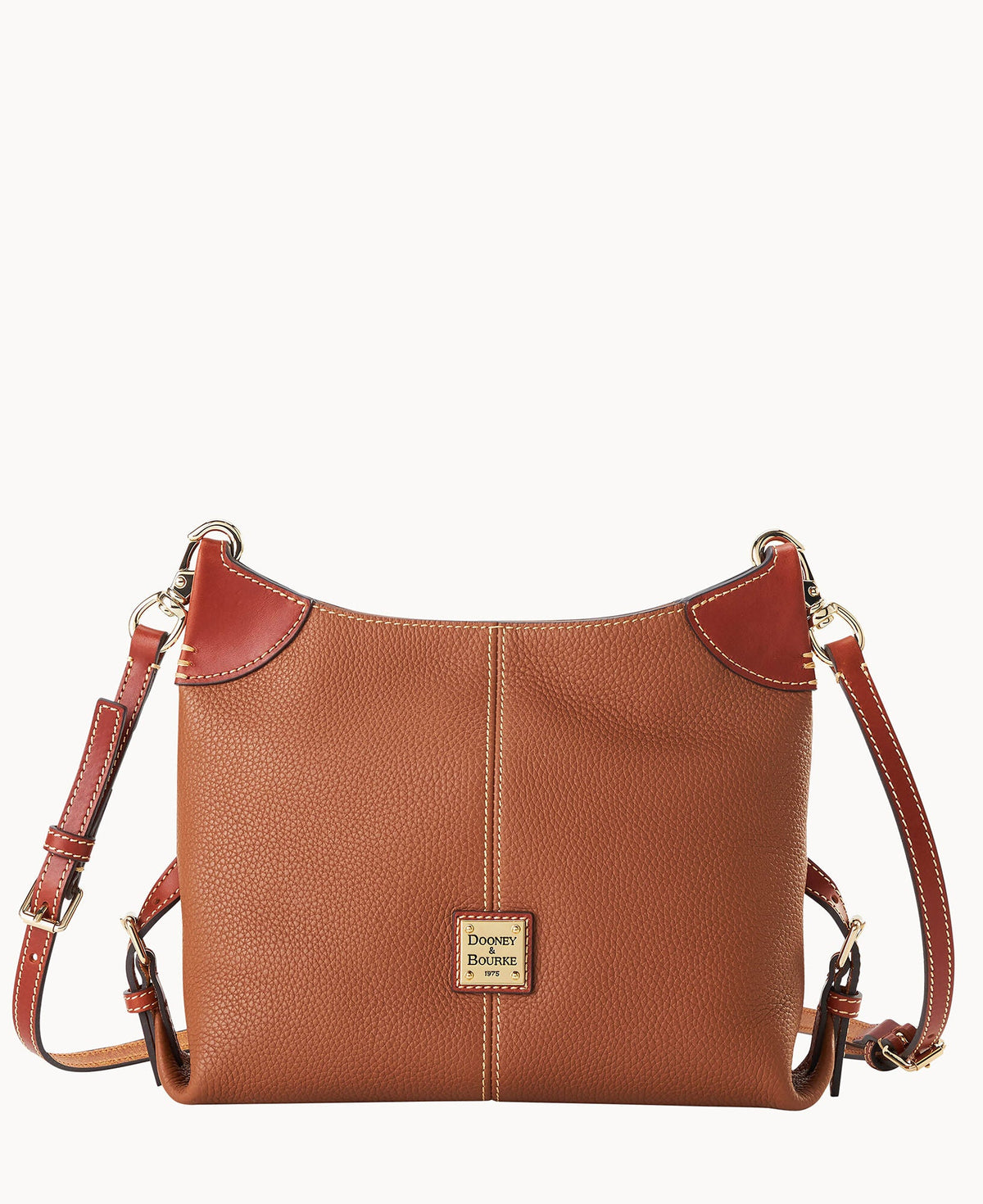 Pebble Grain Small Frederica - Caramel