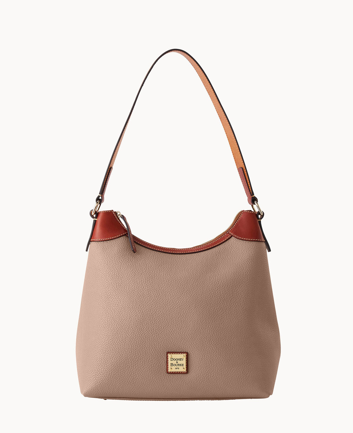 Pebble Grain Hobo - Taupe
