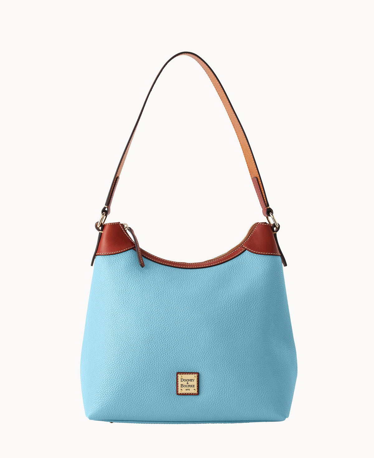 Pebble Grain Hobo - Caribbean Blue