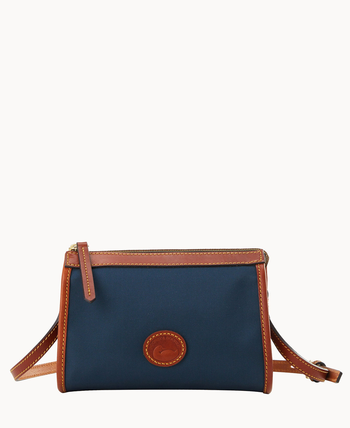 Nylon Small East West Crossbody - Navy