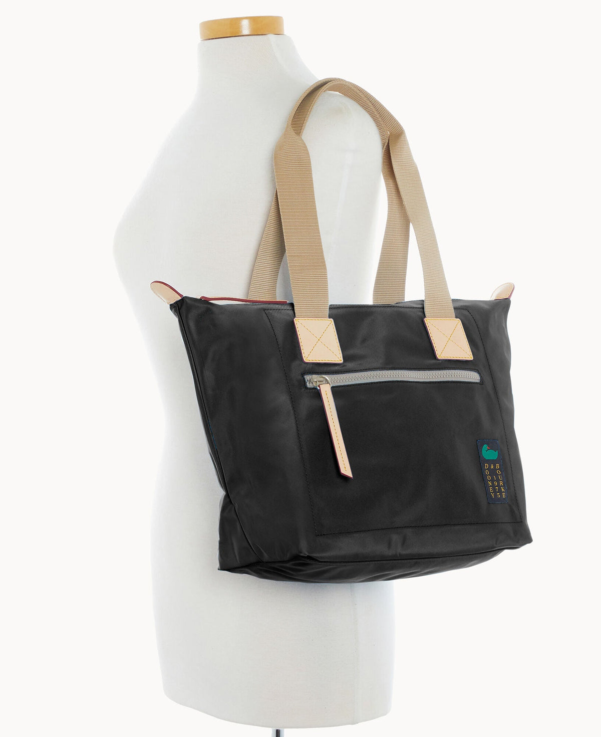 Nylon Front Zip Tote - Image 50