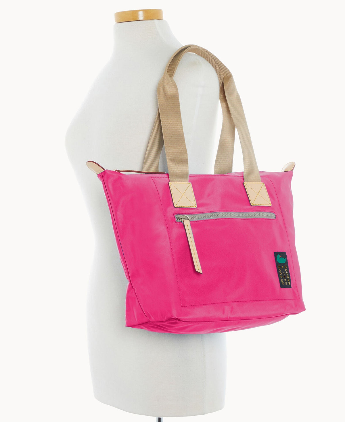 Nylon Front Zip Tote - Image 85