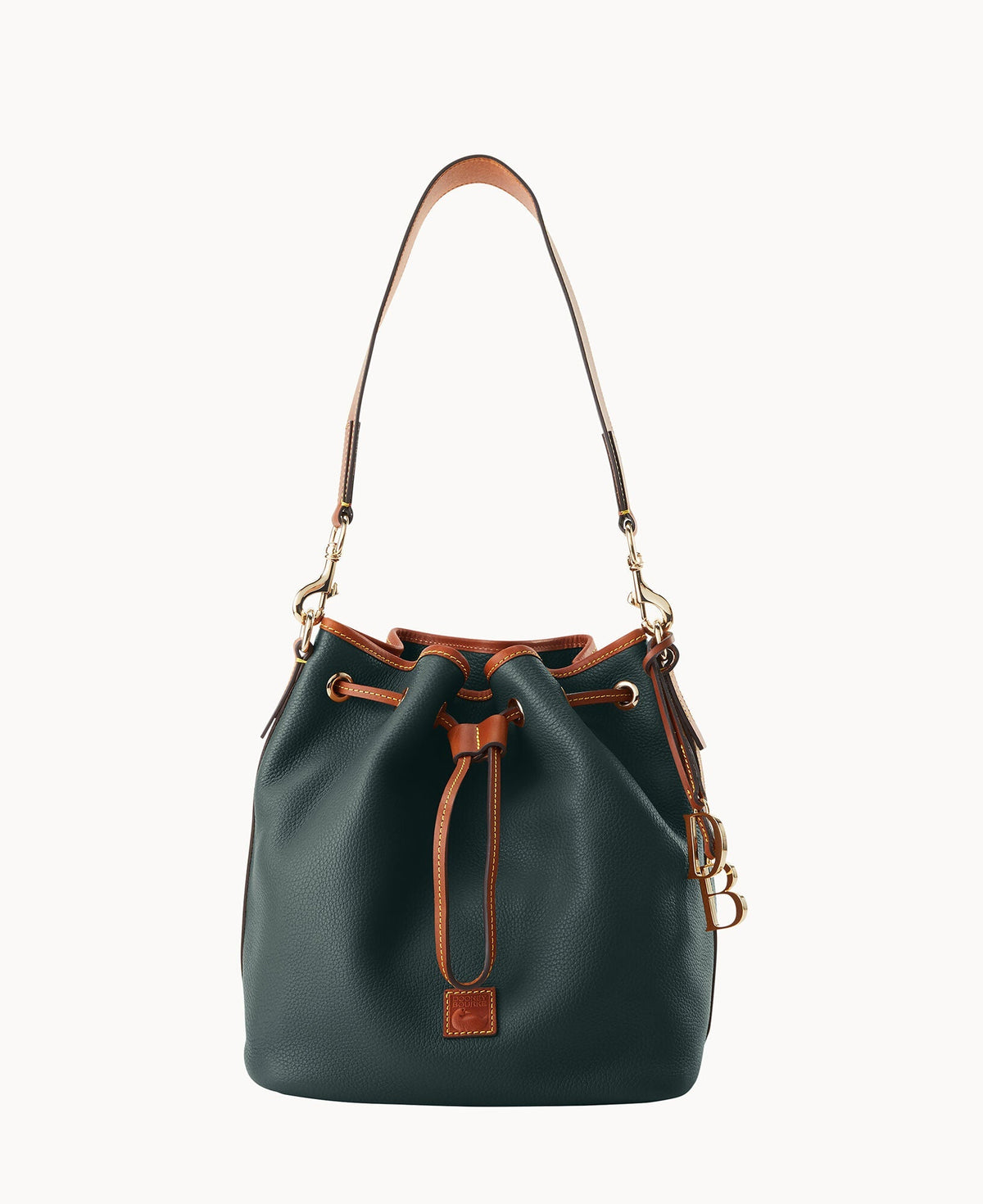 Pebble Grain Drawstring - Forest