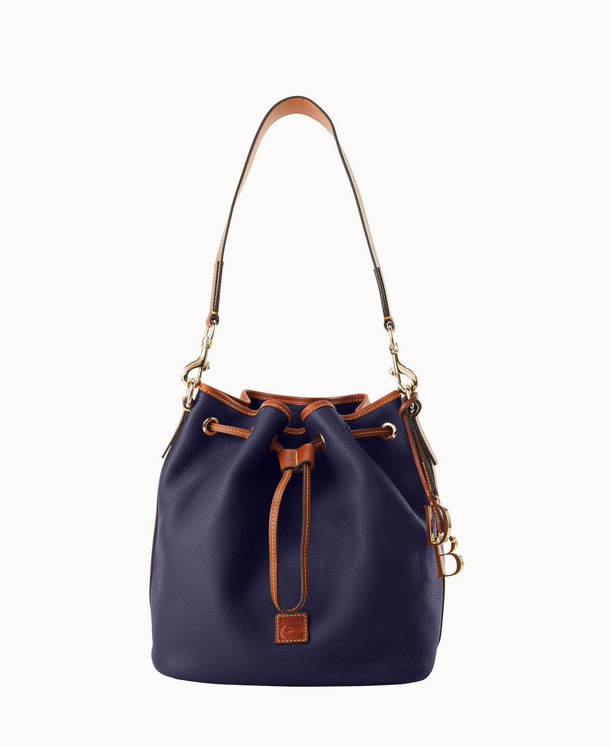 Pebble Grain Drawstring - Midnight Blue
