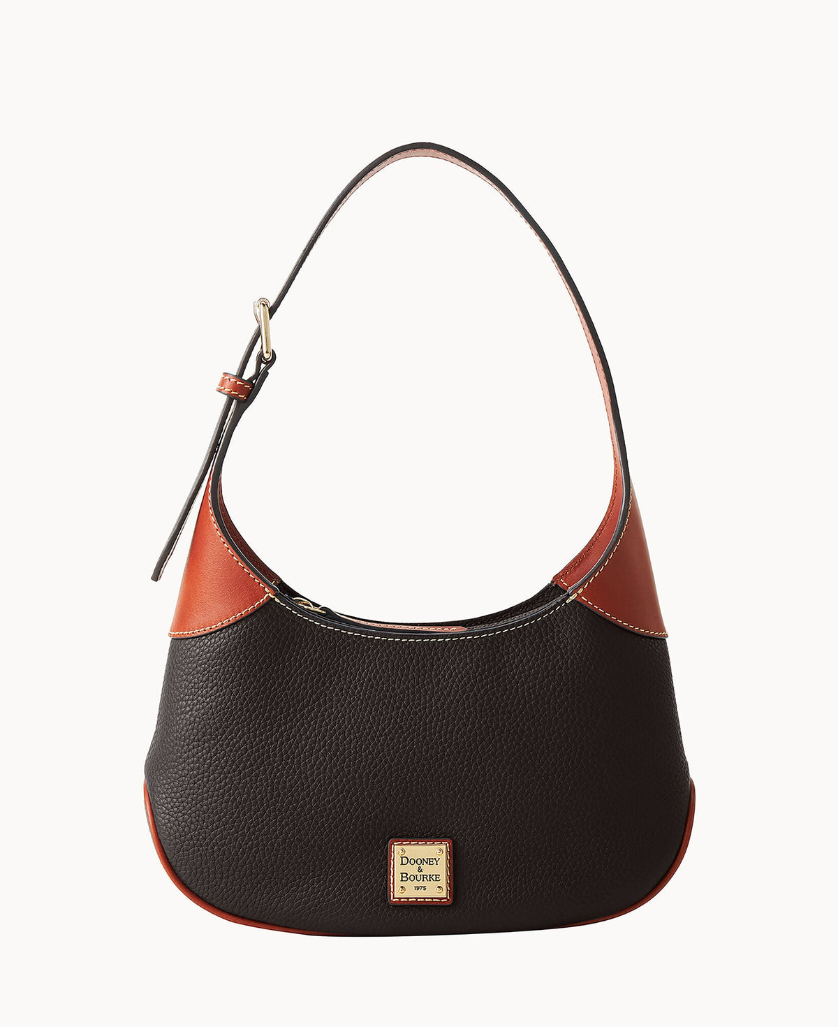 Pebble Grain Hobo - Brown Tmoro