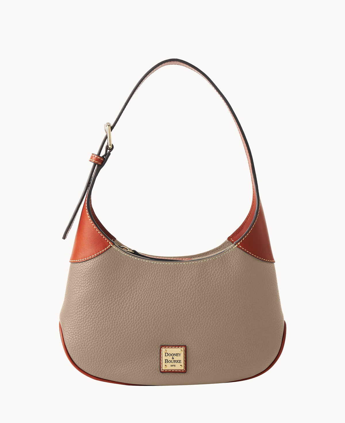 Pebble Grain Hobo - Taupe
