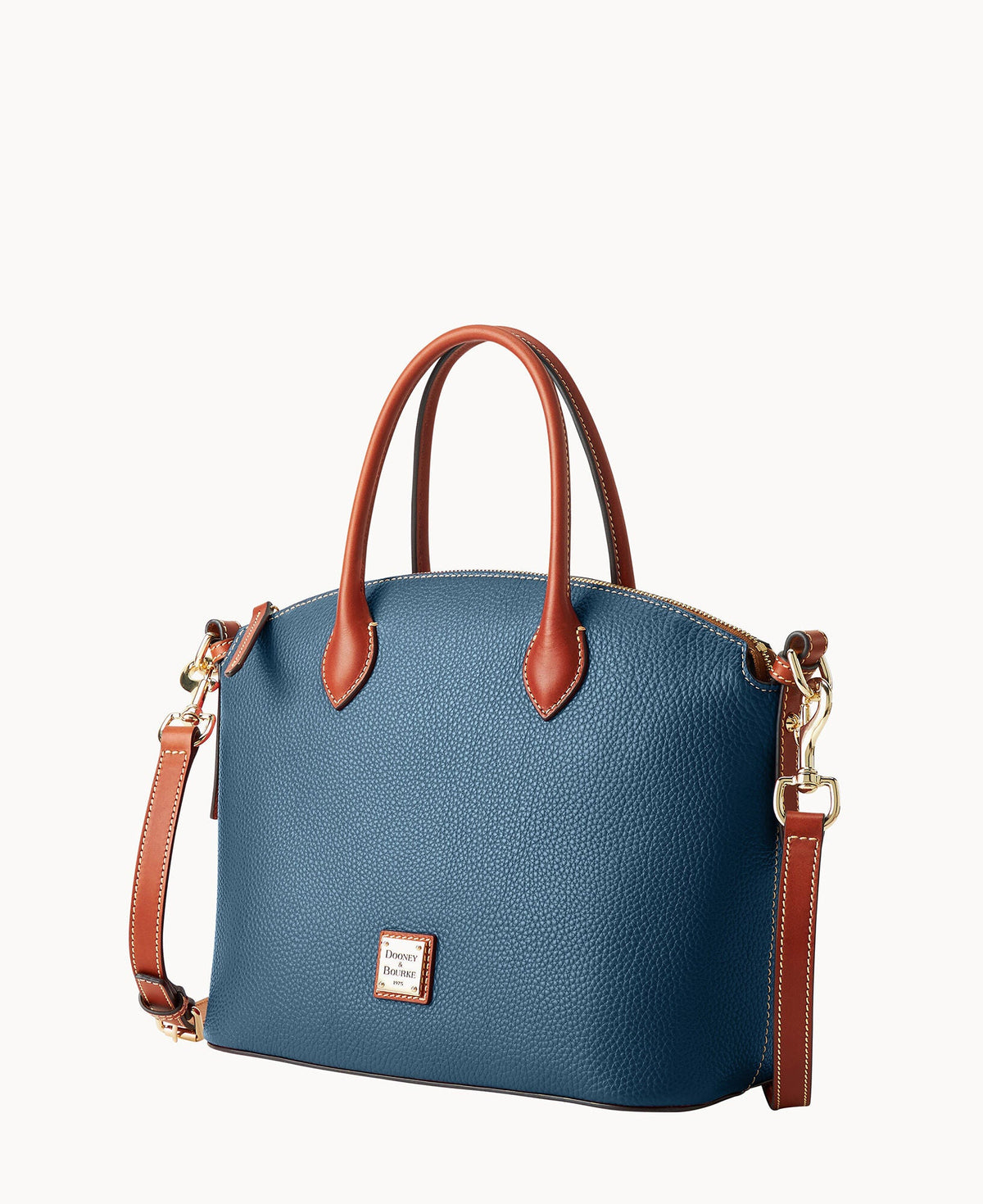 Pebble Grain Domed Satchel - Image 37