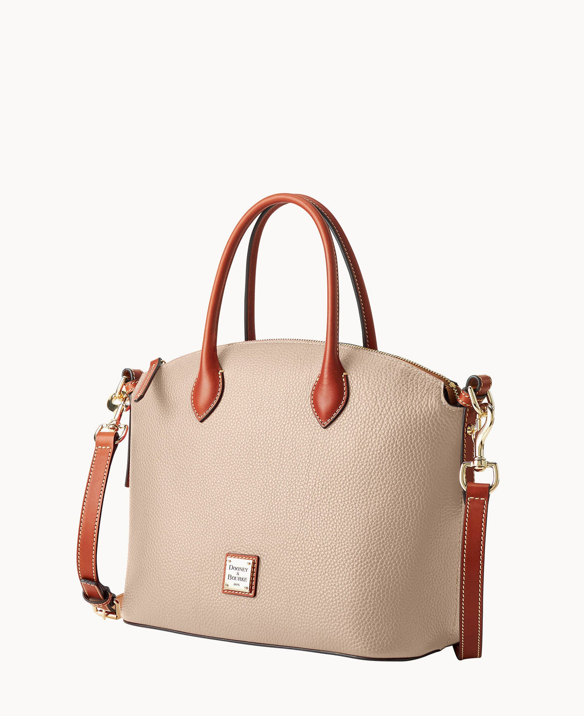 Pebble Grain Domed Satchel - Image 42