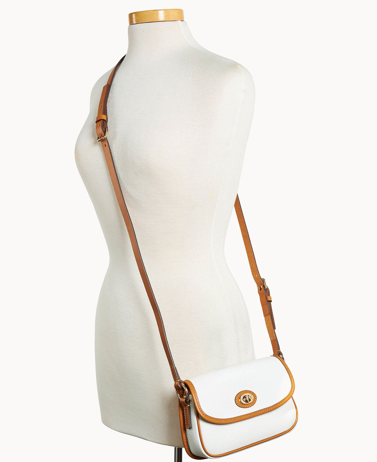 Pebble Grain Turnlock Crossbody 22 - Image 5