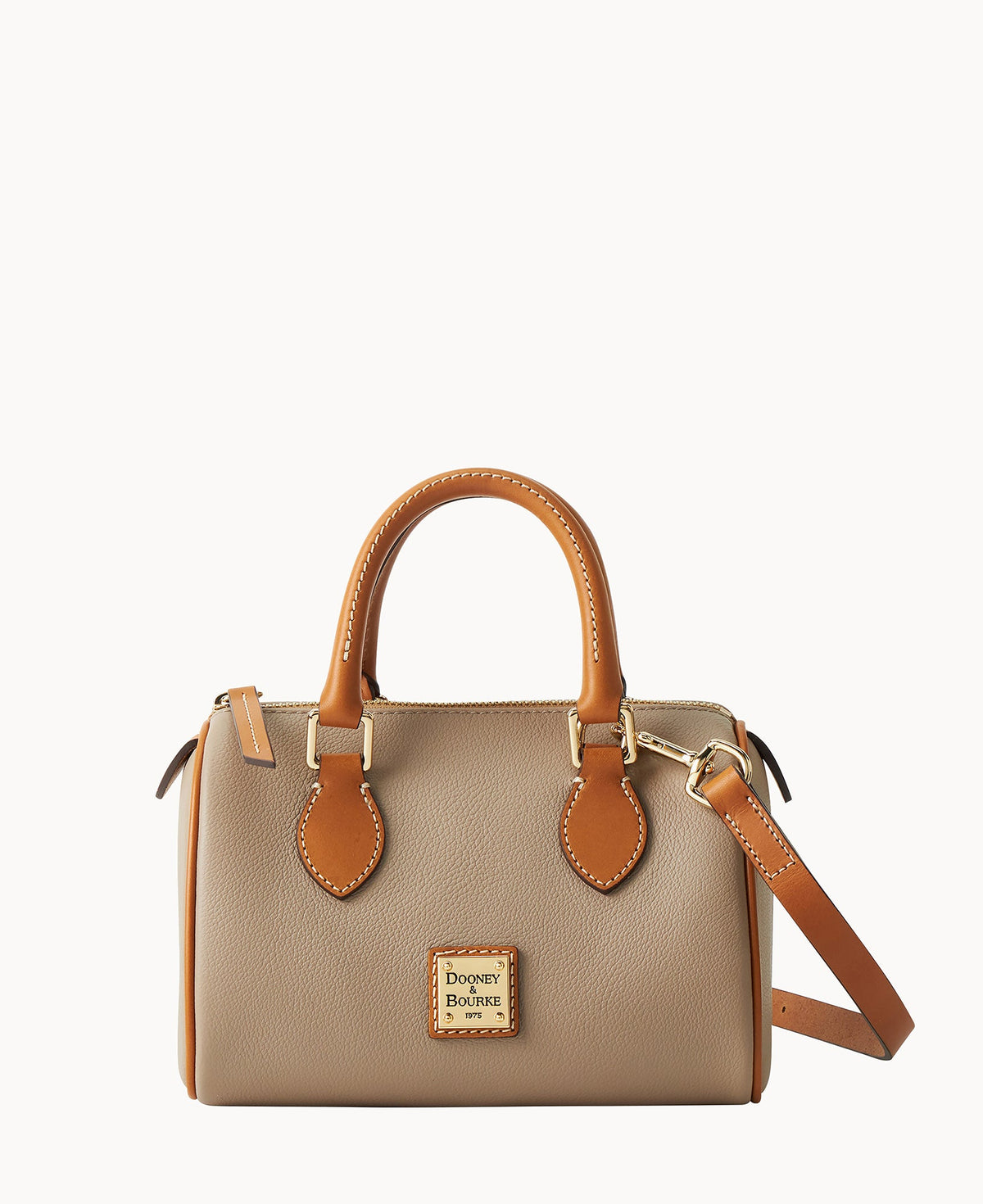 Sorrento Barrel Satchel 20 - Taupe