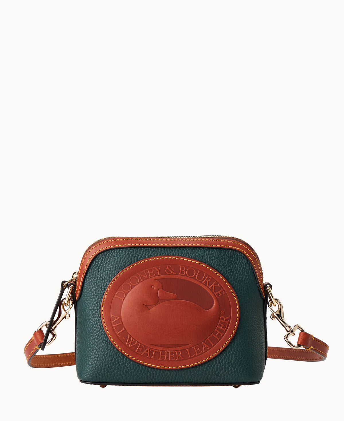 Heritage Domed Crossbody 18 - Forest