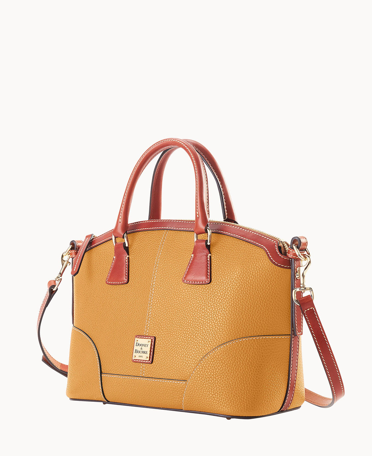 Pebble Grain Small Domed Satchel - Image 42