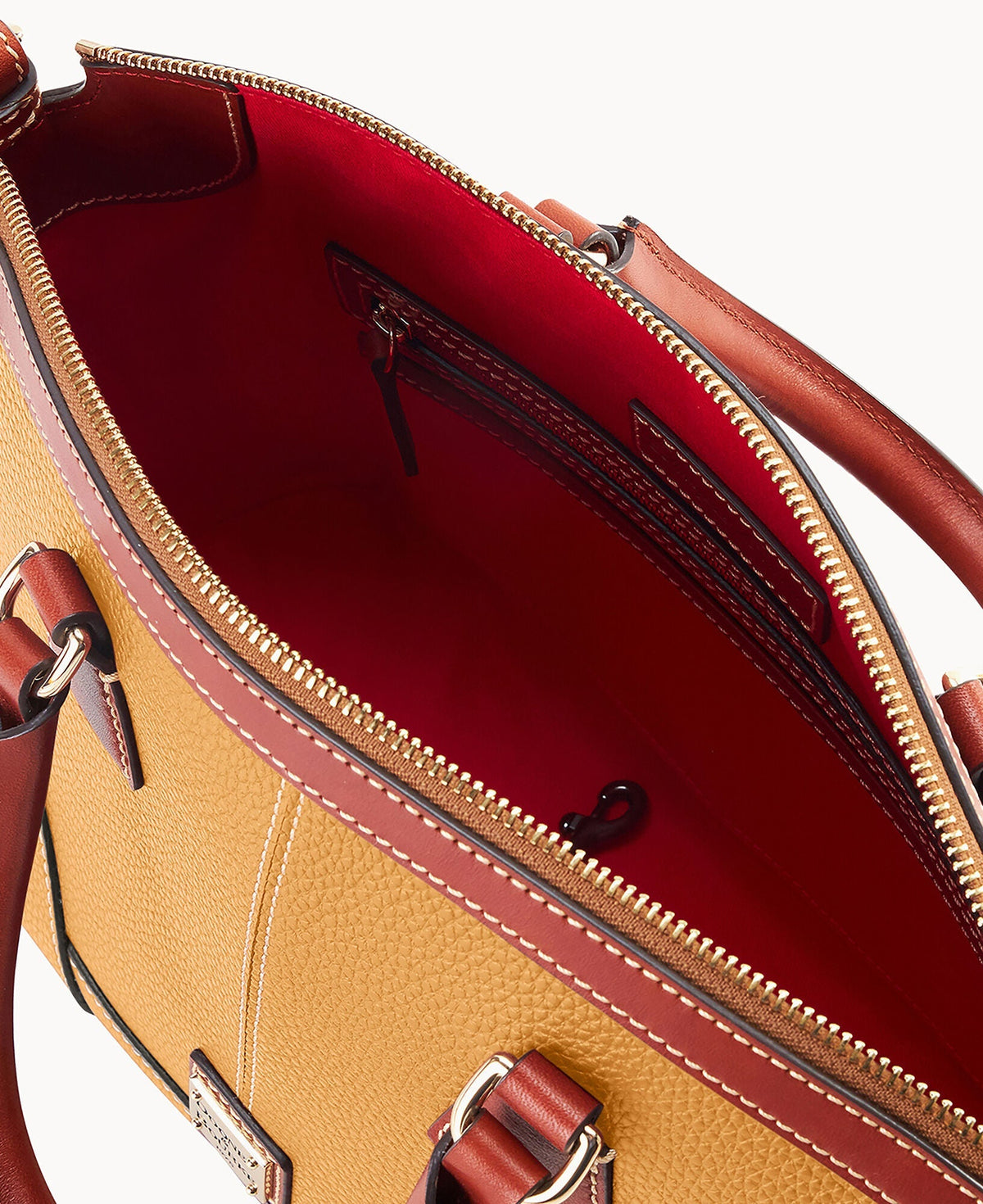 Pebble Grain Small Domed Satchel - Image 43