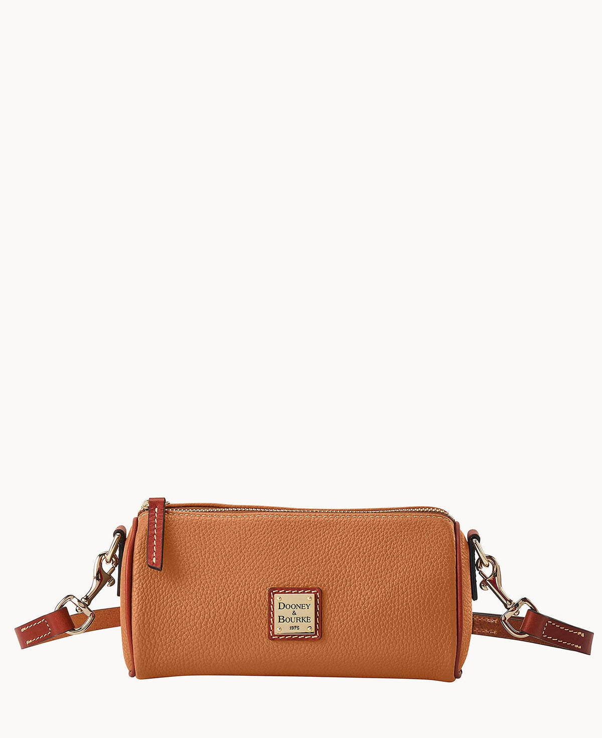 Pebble Grain Barrel Crossbody 20 - Sand