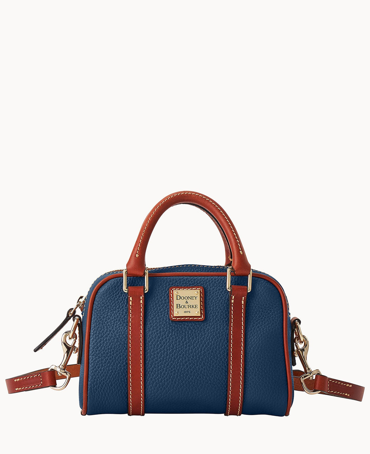 Pebble Grain Satchel 20 - Jeans