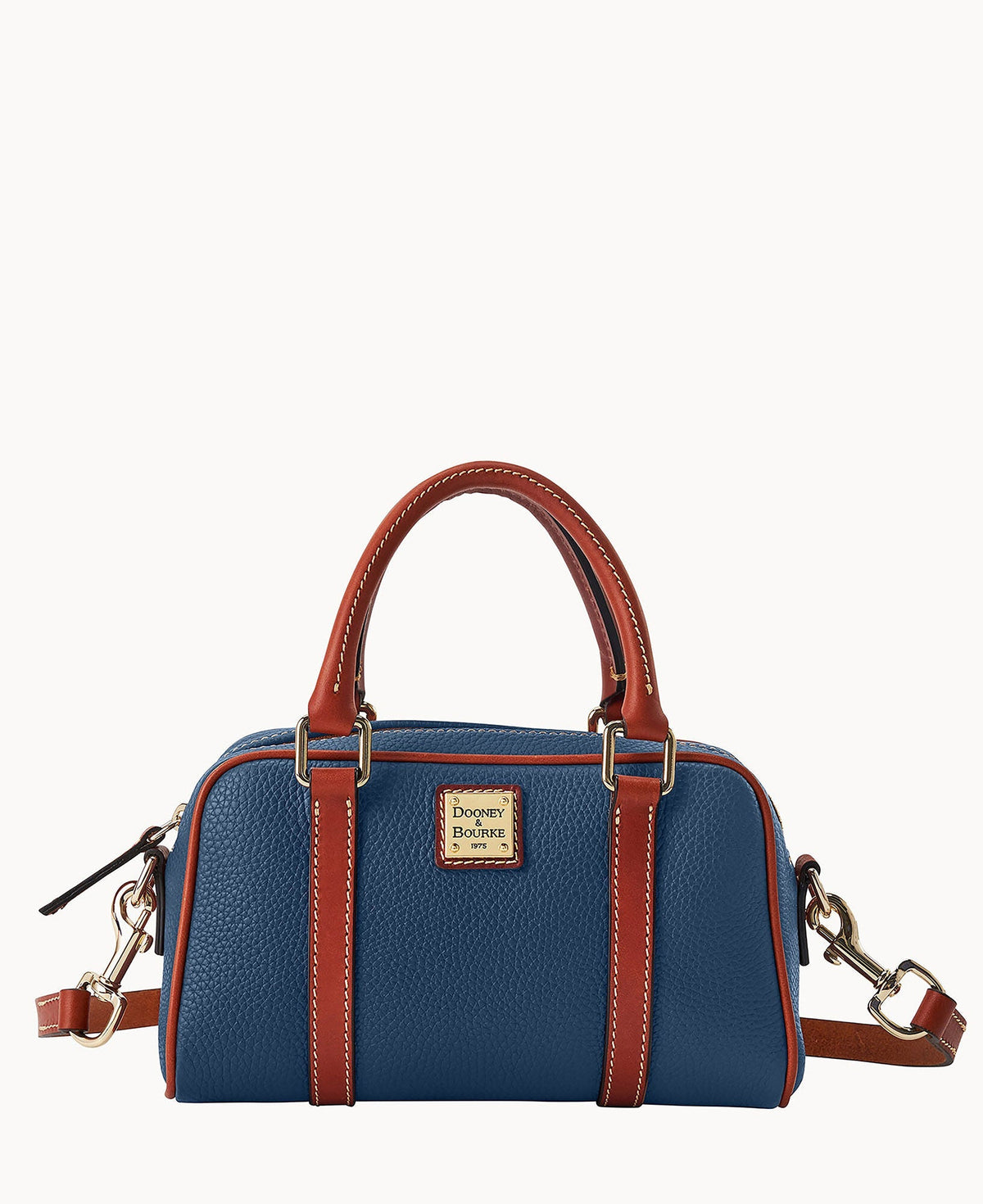 Pebble Grain Satchel 24 - Jeans