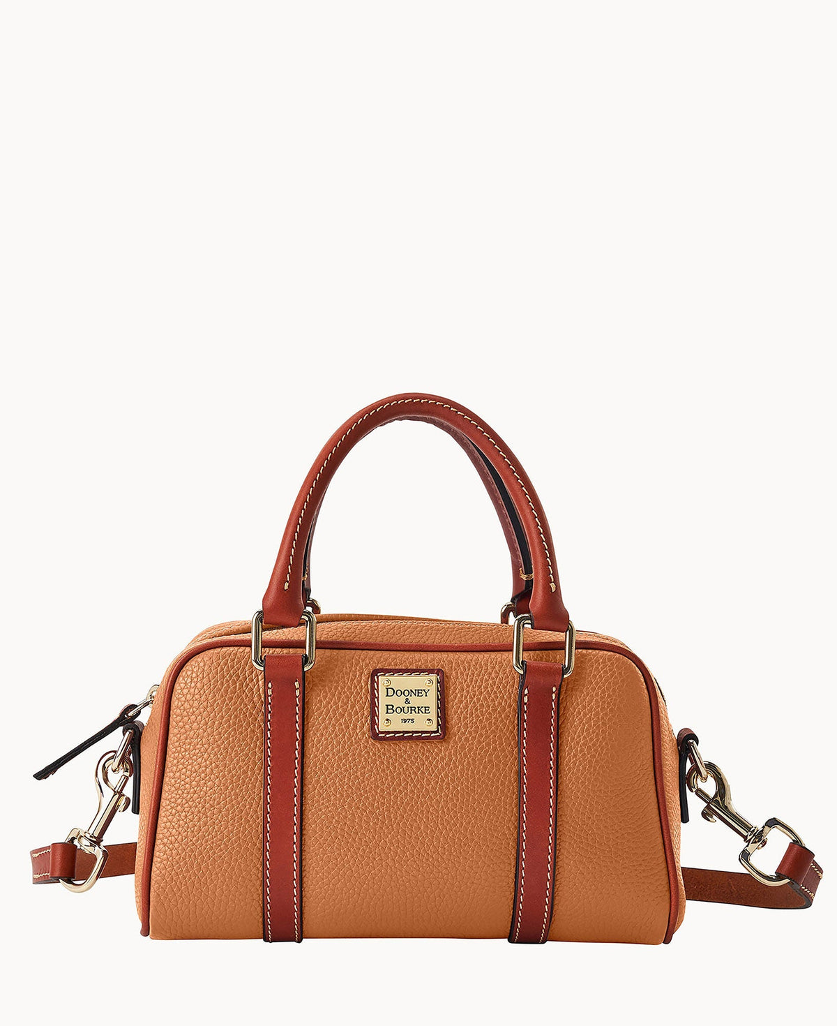 Pebble Grain Satchel 24 - Sand