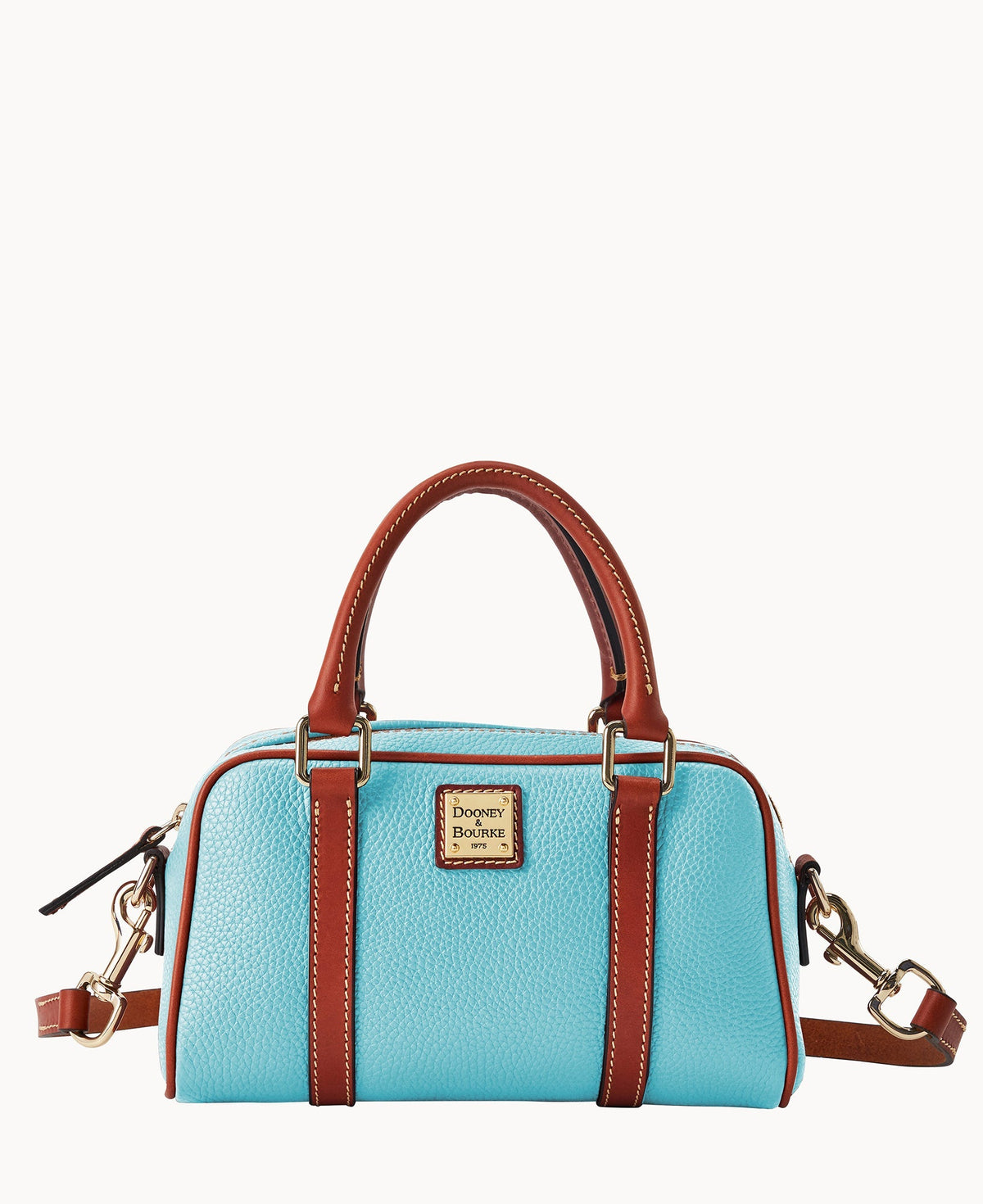 Pebble Grain Satchel 24 - Caribbean Blue