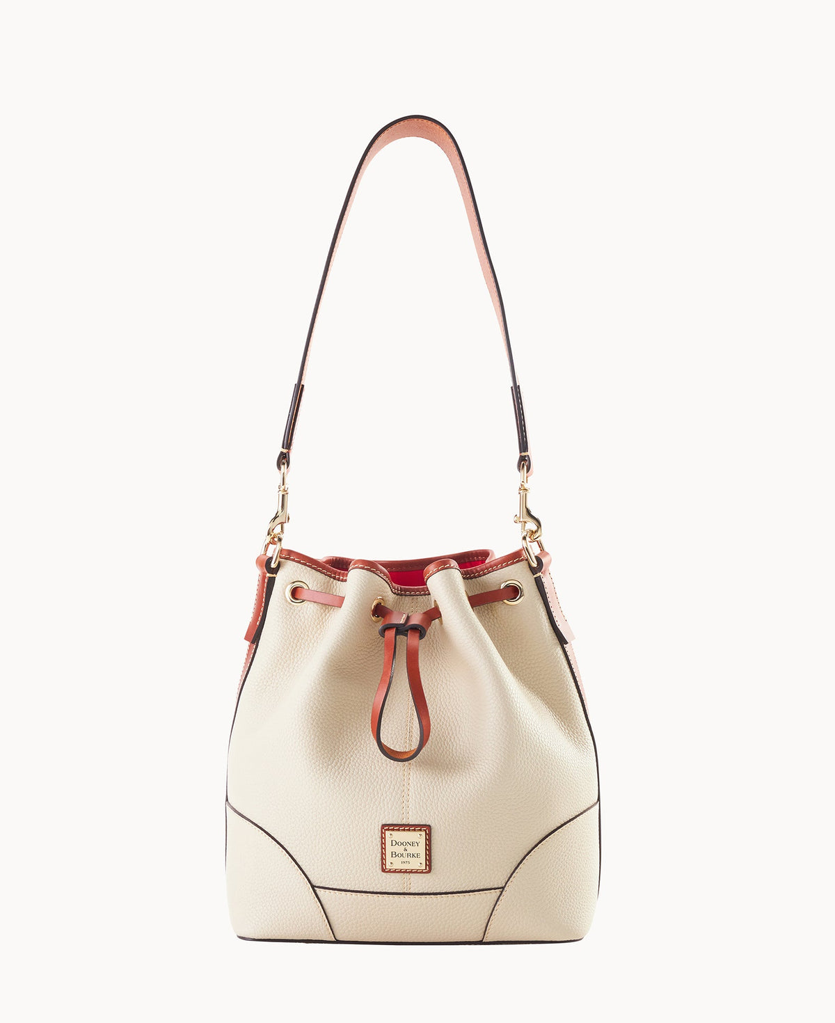 Pebble Grain Drawstring - Bone