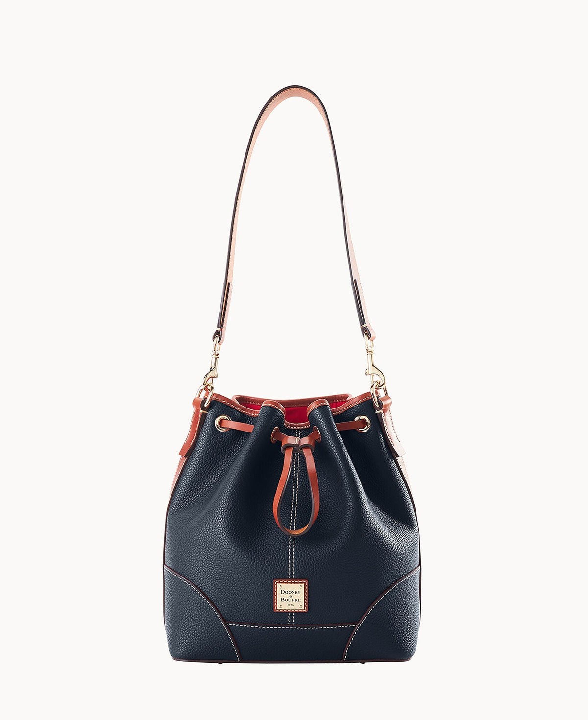 Pebble Grain Drawstring - Midnight Blue