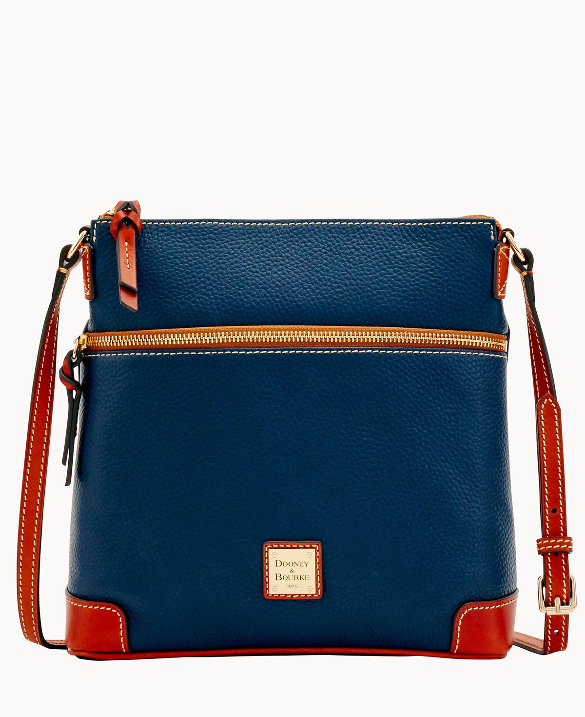 Pebble Grain Crossbody - Midnight Blue