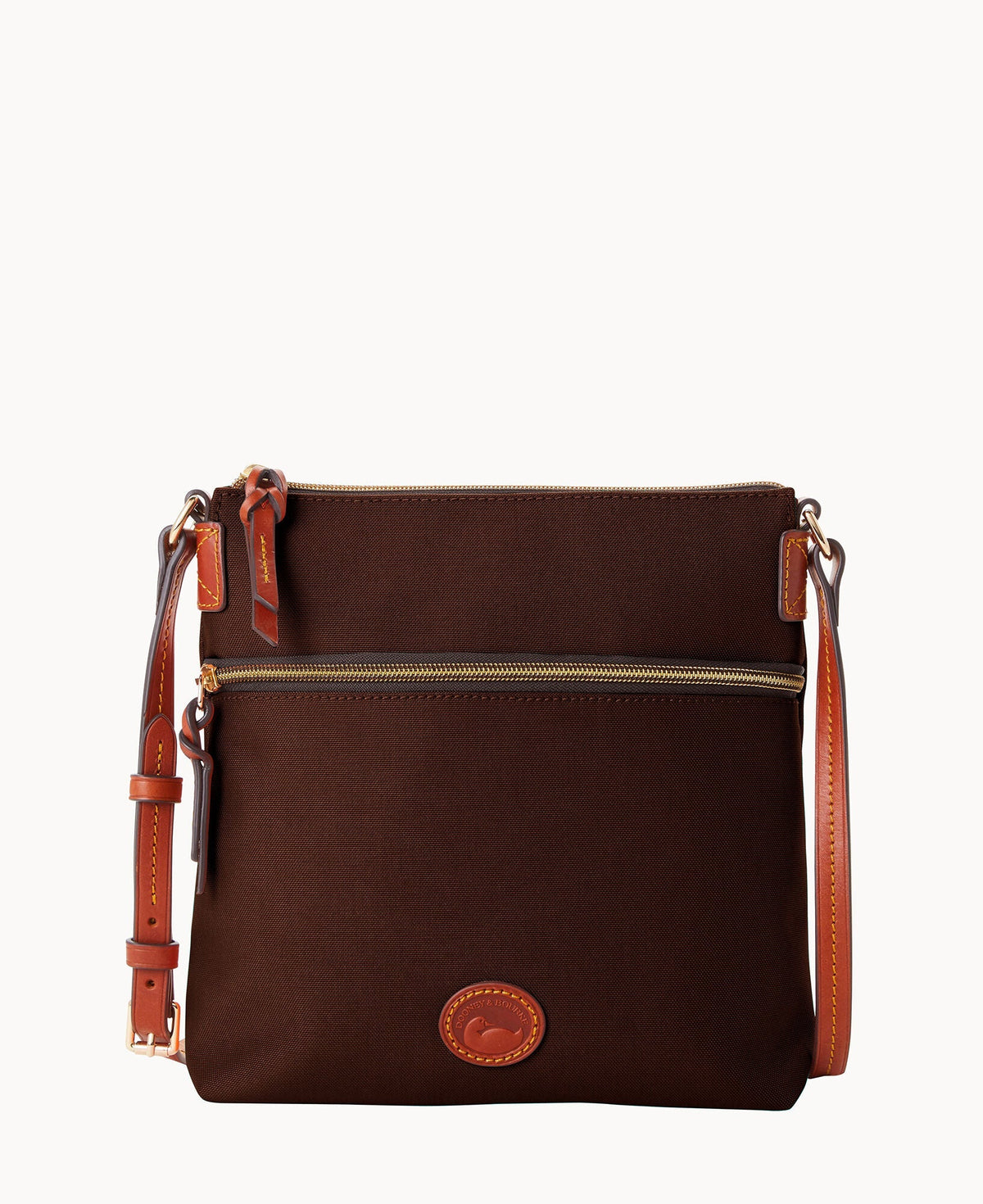Nylon Crossbody - Brown Tmoro