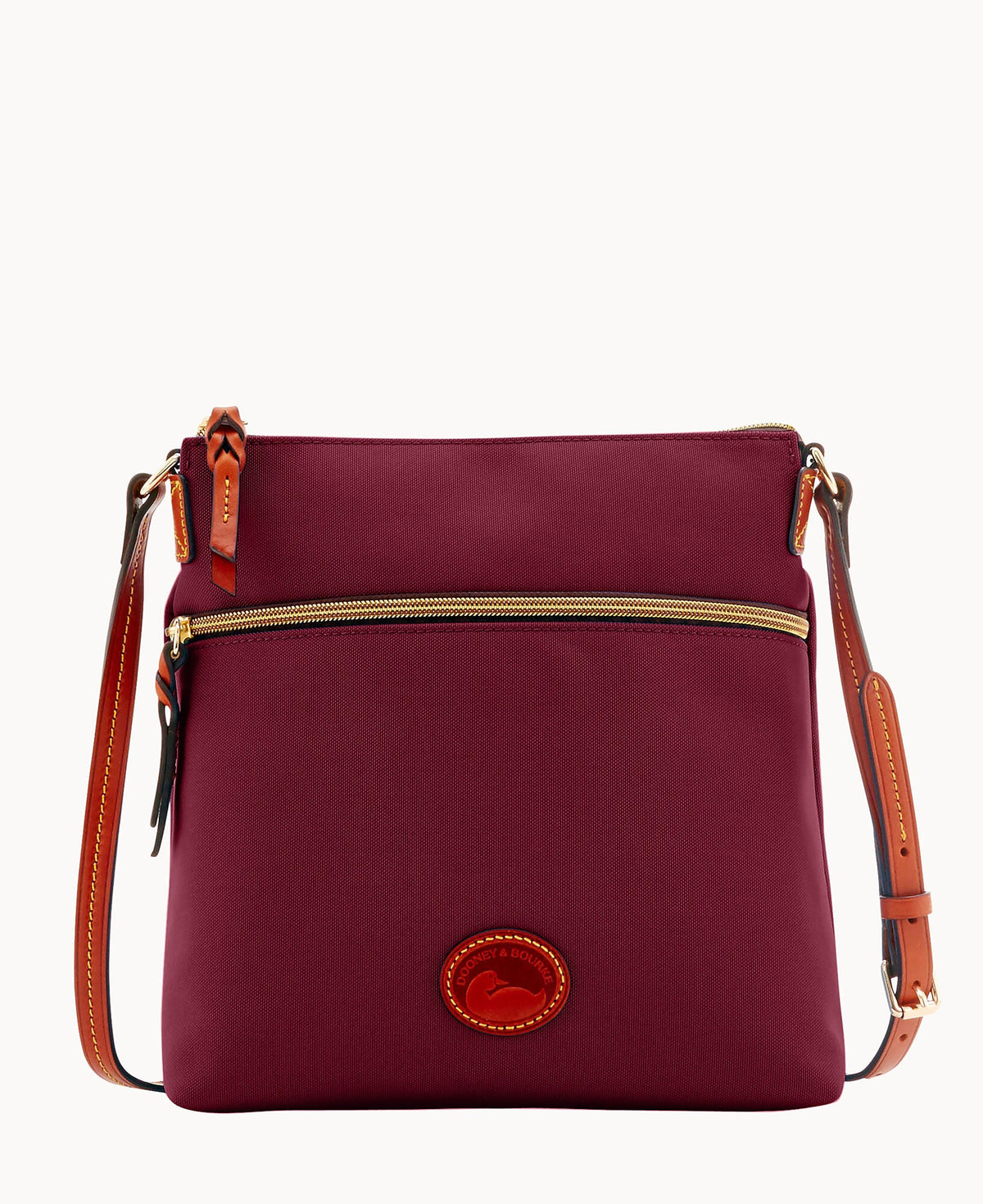 Nylon Crossbody - Cranberry