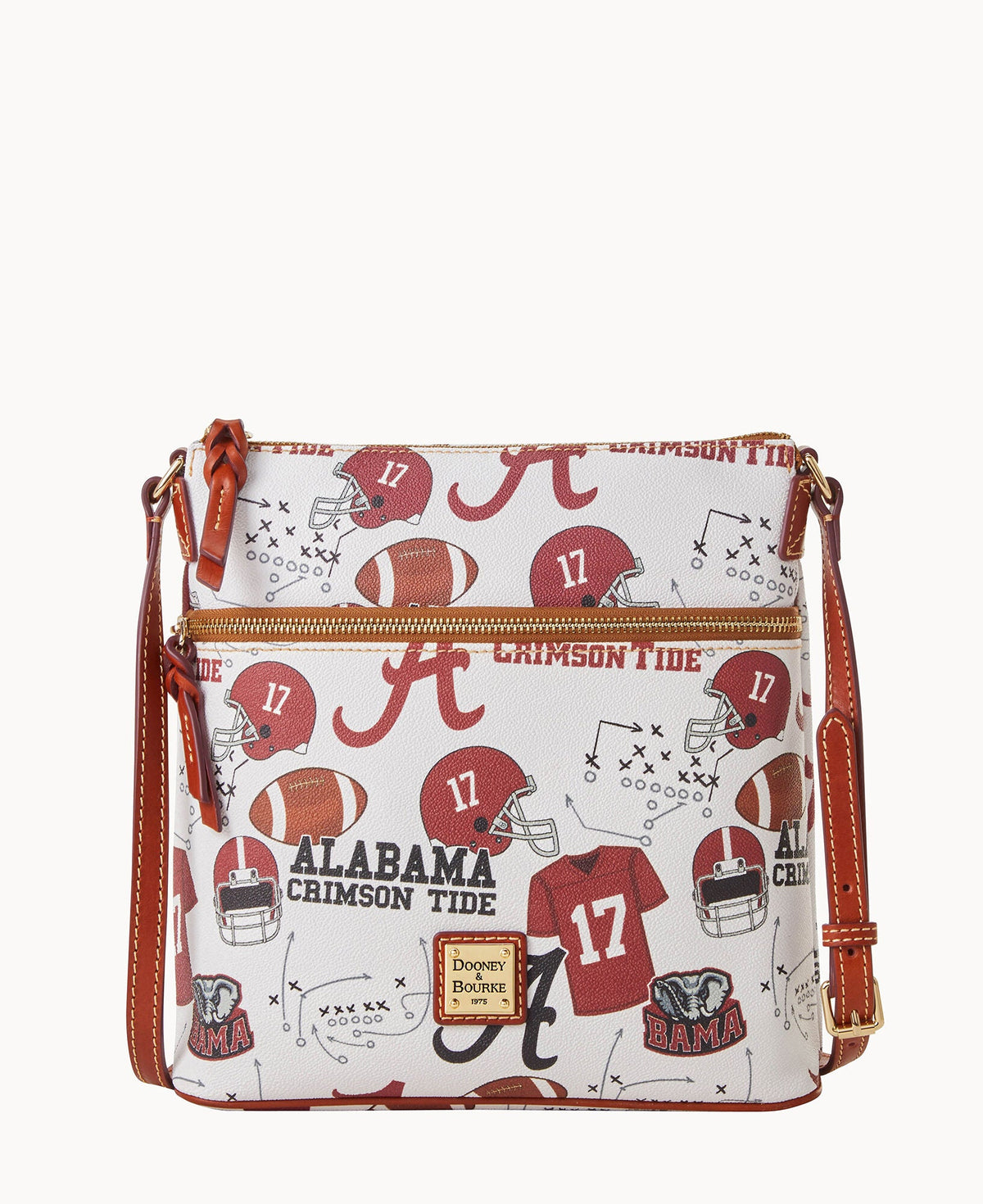 Collegiate University of Alabama Crossbody - White Multi