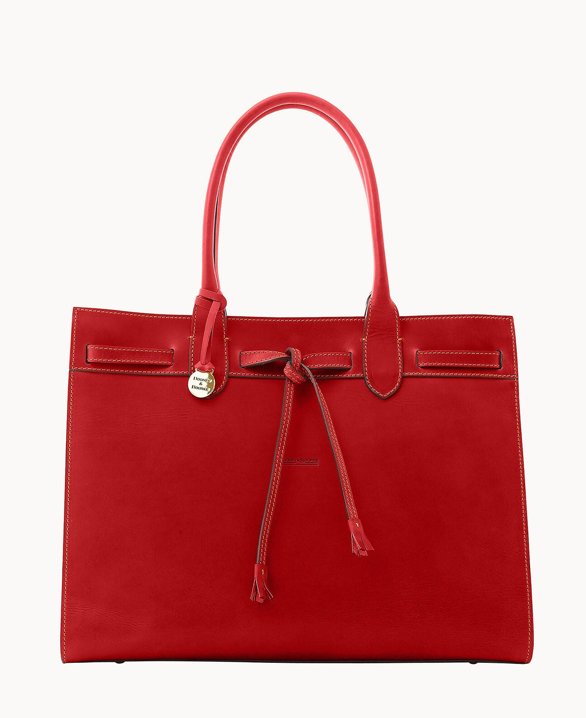 Alto Large Tassel Bag - Red