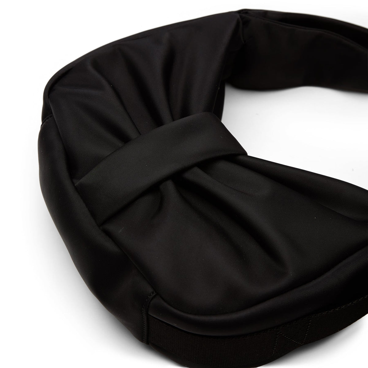 Simone Rocha Mini Sling Bow Bag with EMB (Black/Pearl) - Image 4