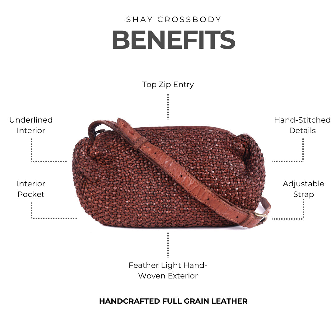 Shay Leather Crossbody Bag - Image 4