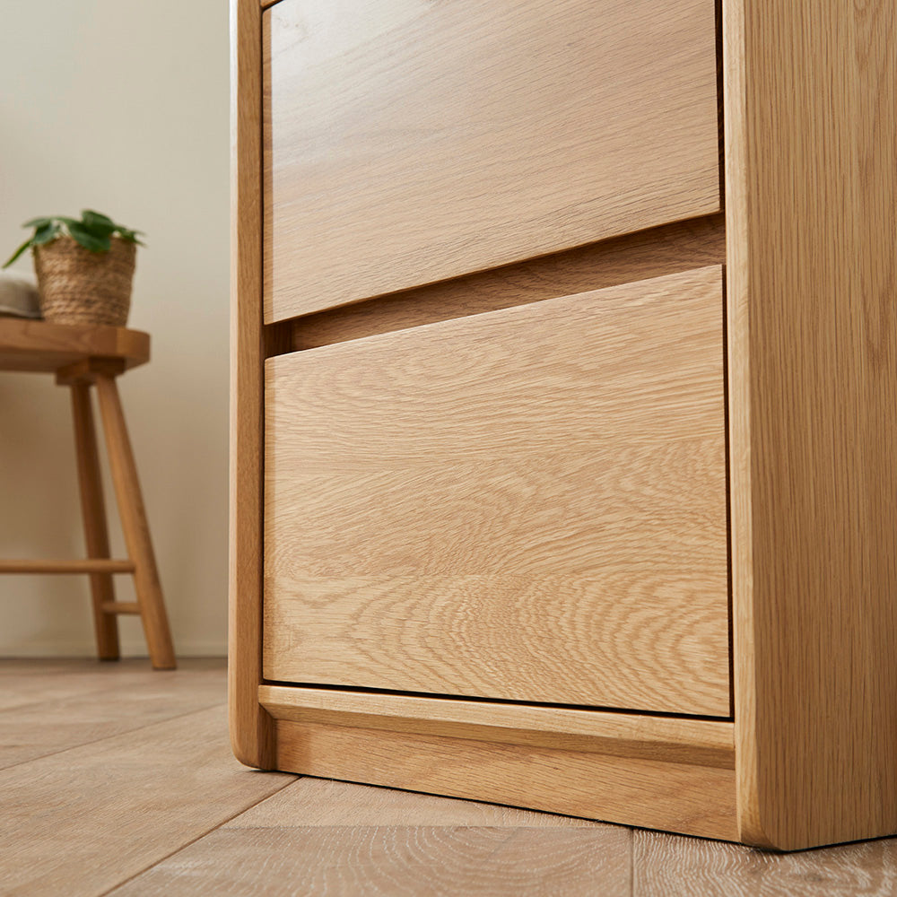 Beckett Oak Bedside Table - Image 3