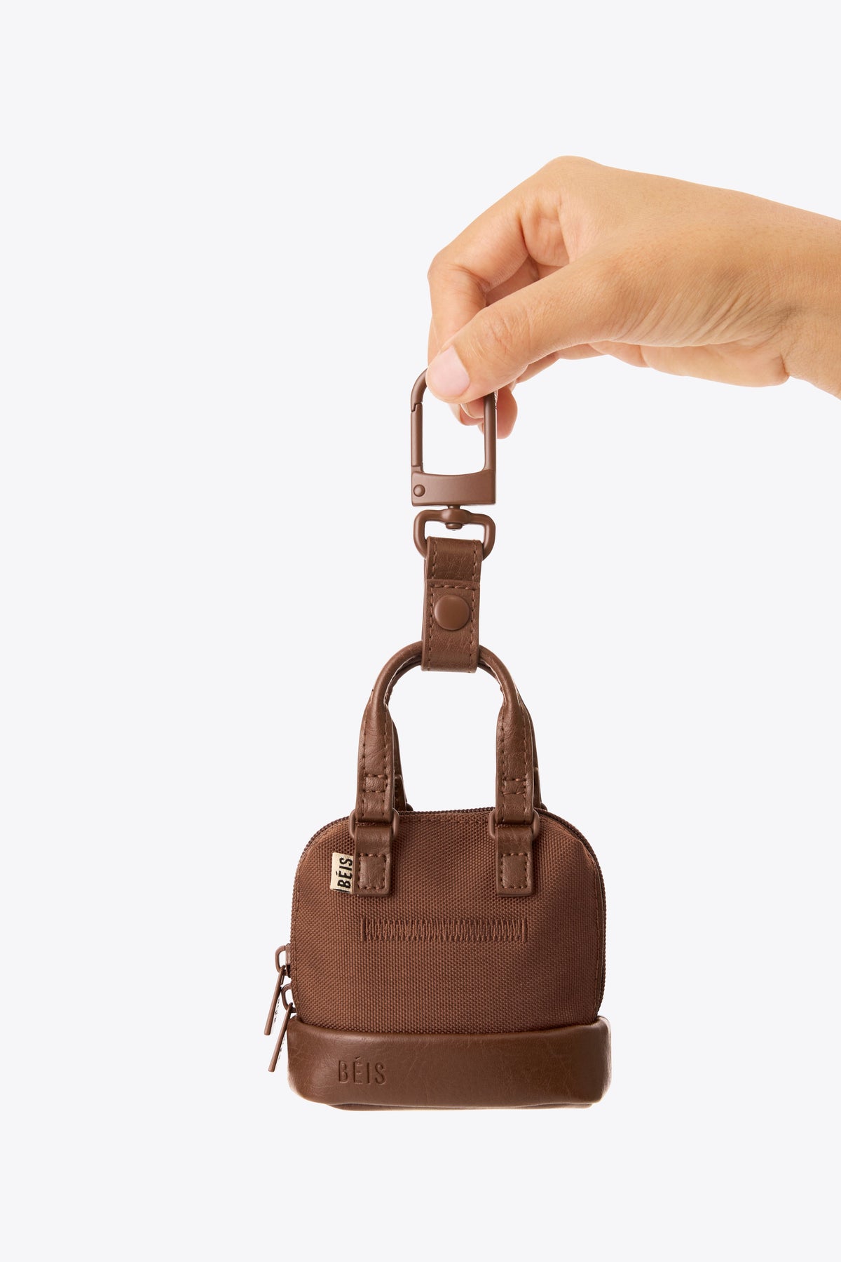 The Micro Weekender Charm in Maple - Image 4