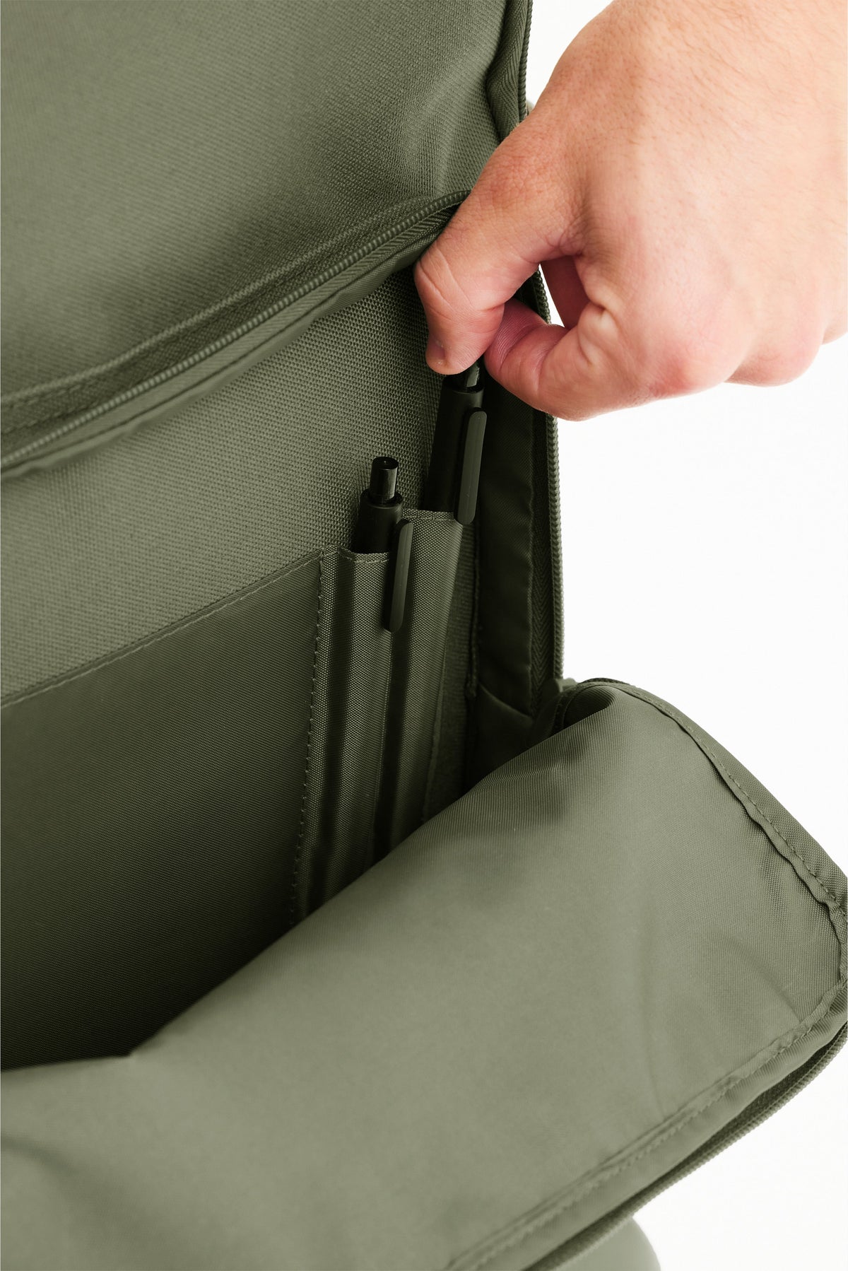 Resale The Travel Backpack in Olive - Image 9