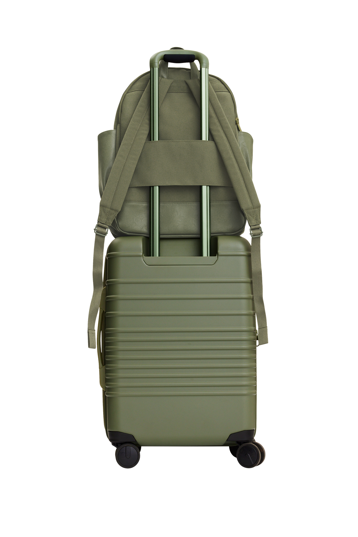 The Travel Backpack in Olive - Image 4