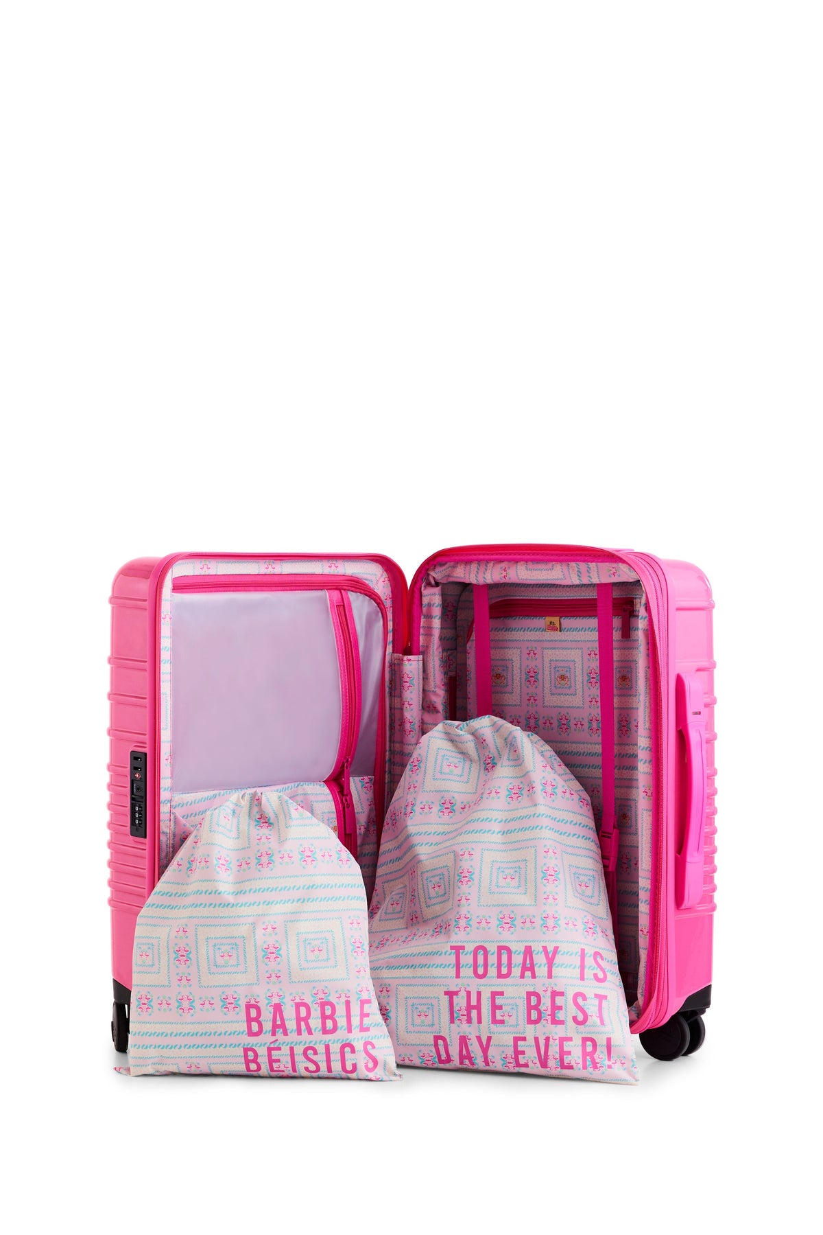 The Carry-On Roller in Barbie™ Pink - Image 6
