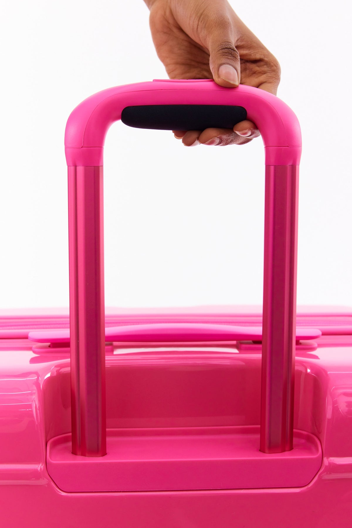 The Medium Check-In Roller in Barbie™ Pink - Image 9