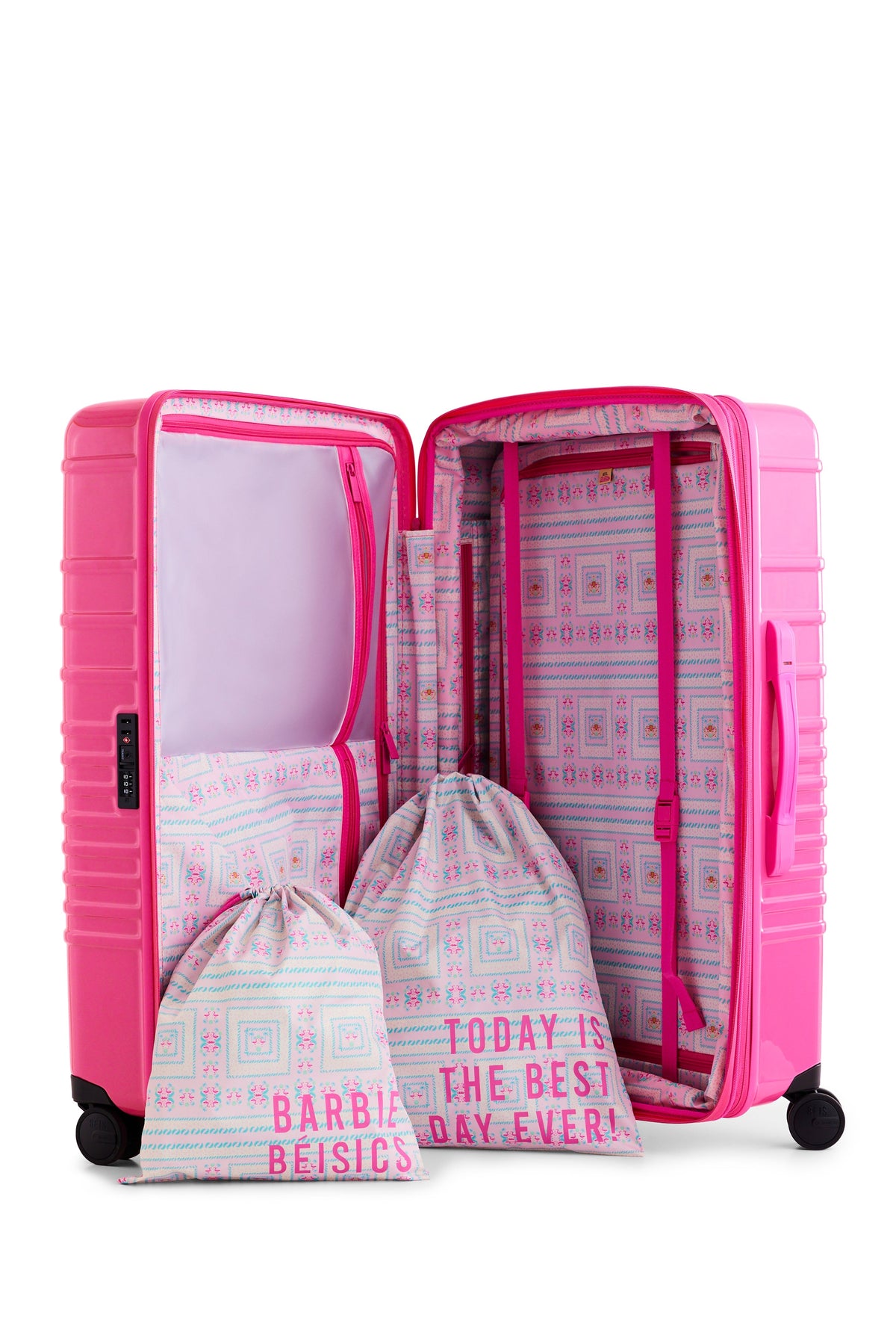 The Large Check-In Roller in Barbie™ Pink - Image 5