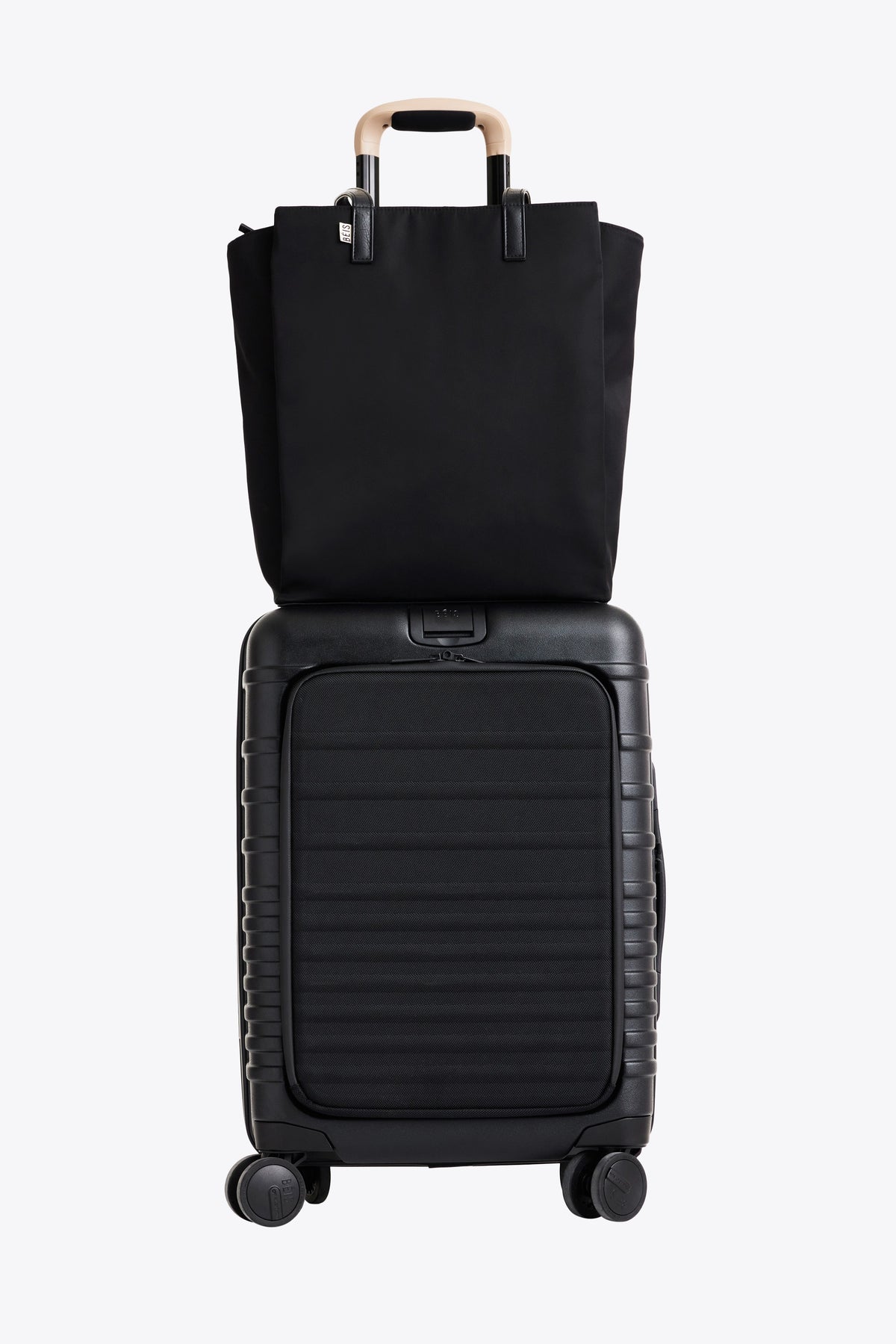 The Commuter Tote in Black - Image 7