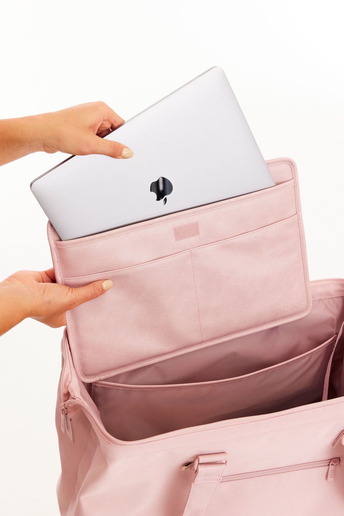 The Convertible Weekender in Atlas Pink - Image 8