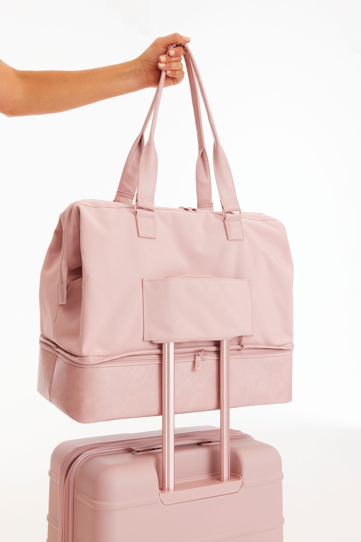 The Convertible Weekender in Atlas Pink - Image 11