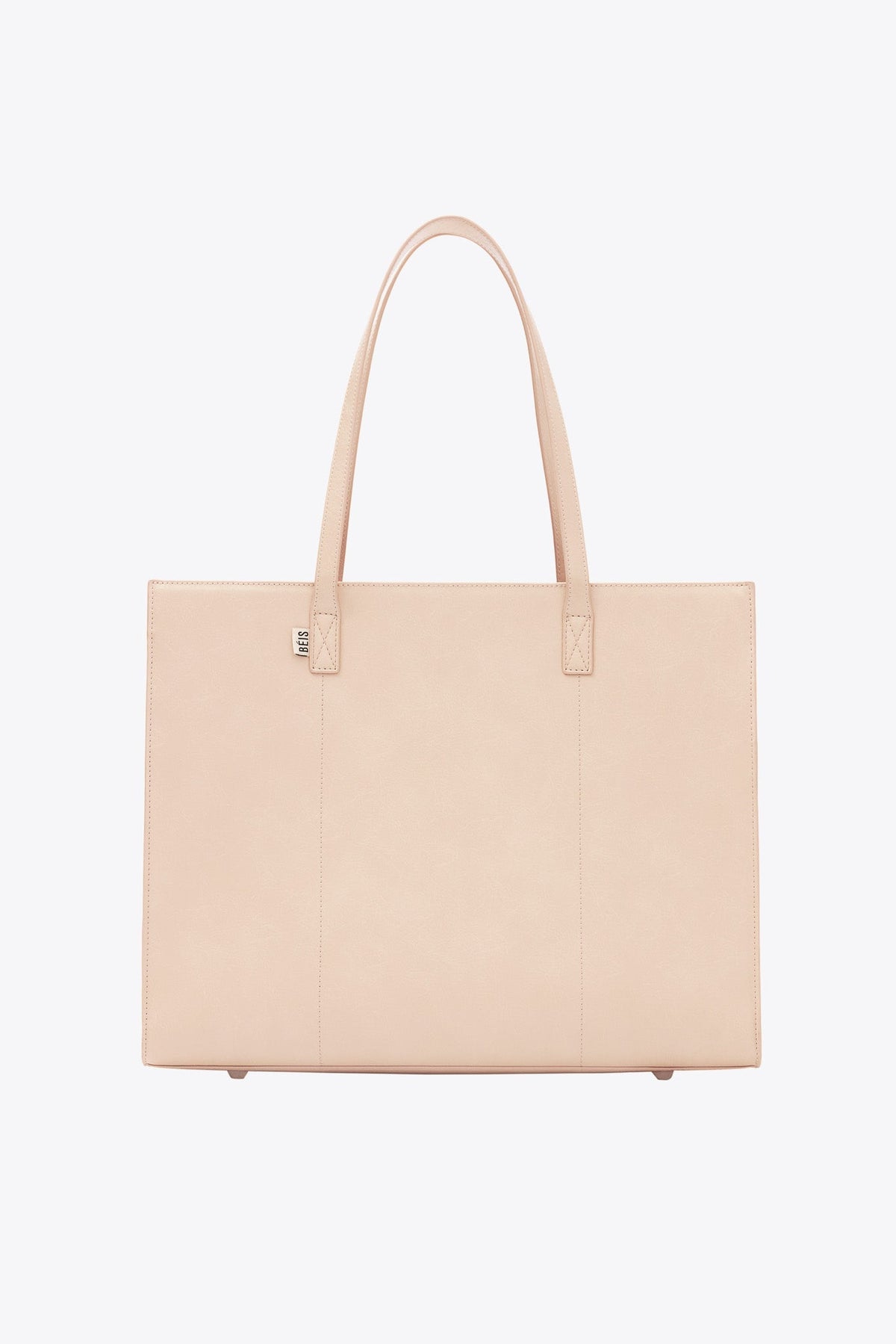 The Large Work Tote in Beige - Image 12