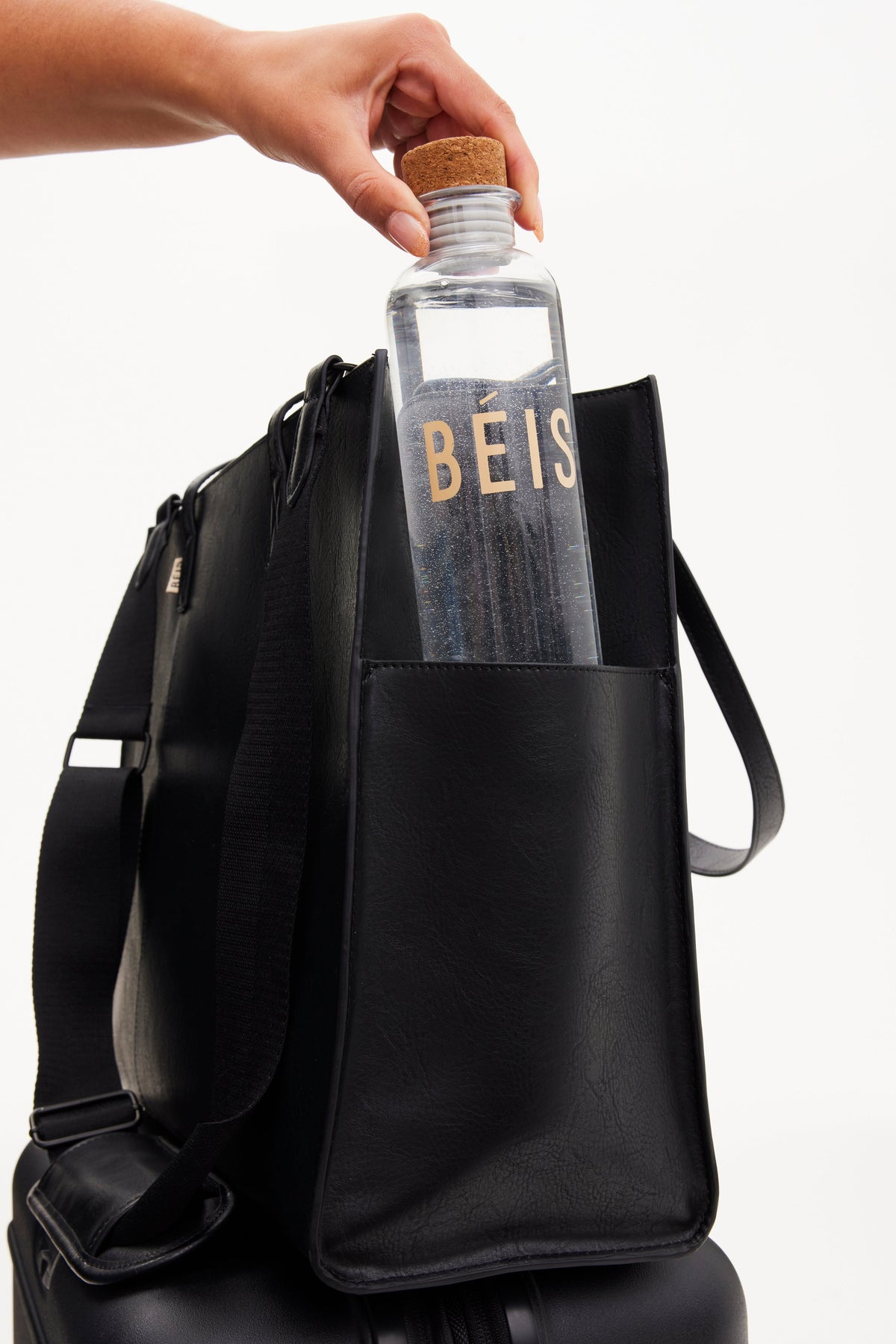 The Large Work Tote in Black - Image 8