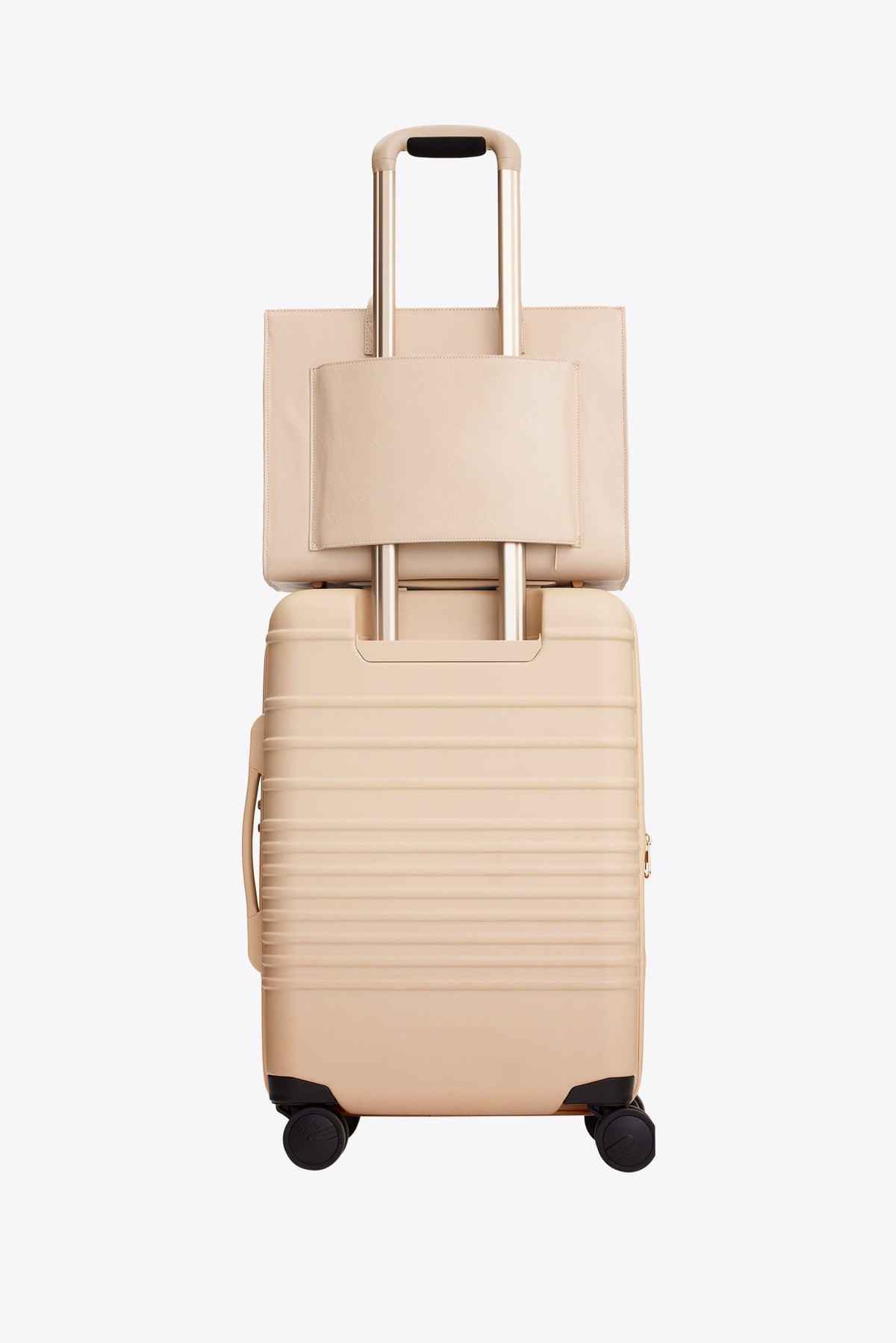 The Work Tote in Beige - Image 13