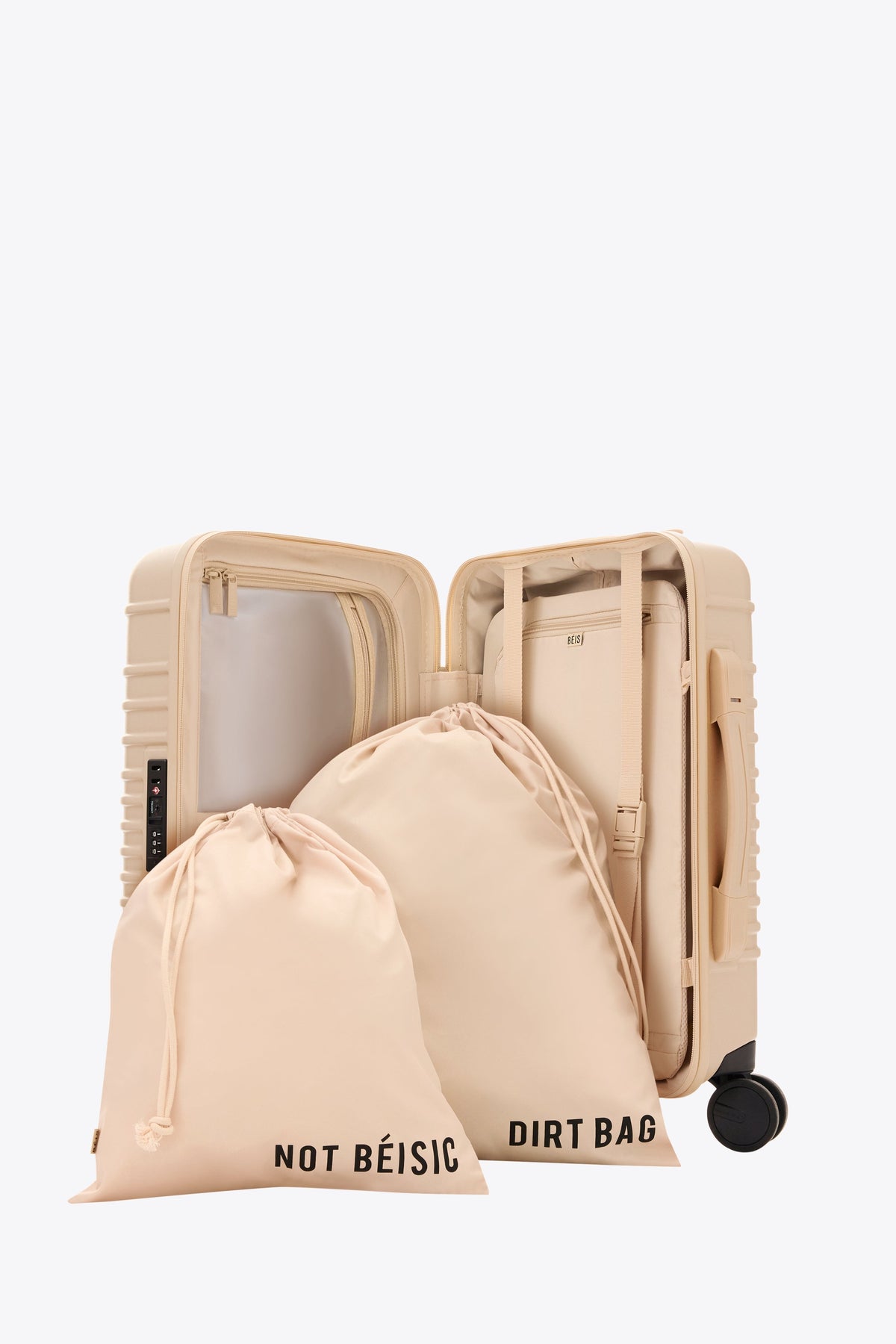 Resale The Small Carry-On Roller in Beige - Image 4