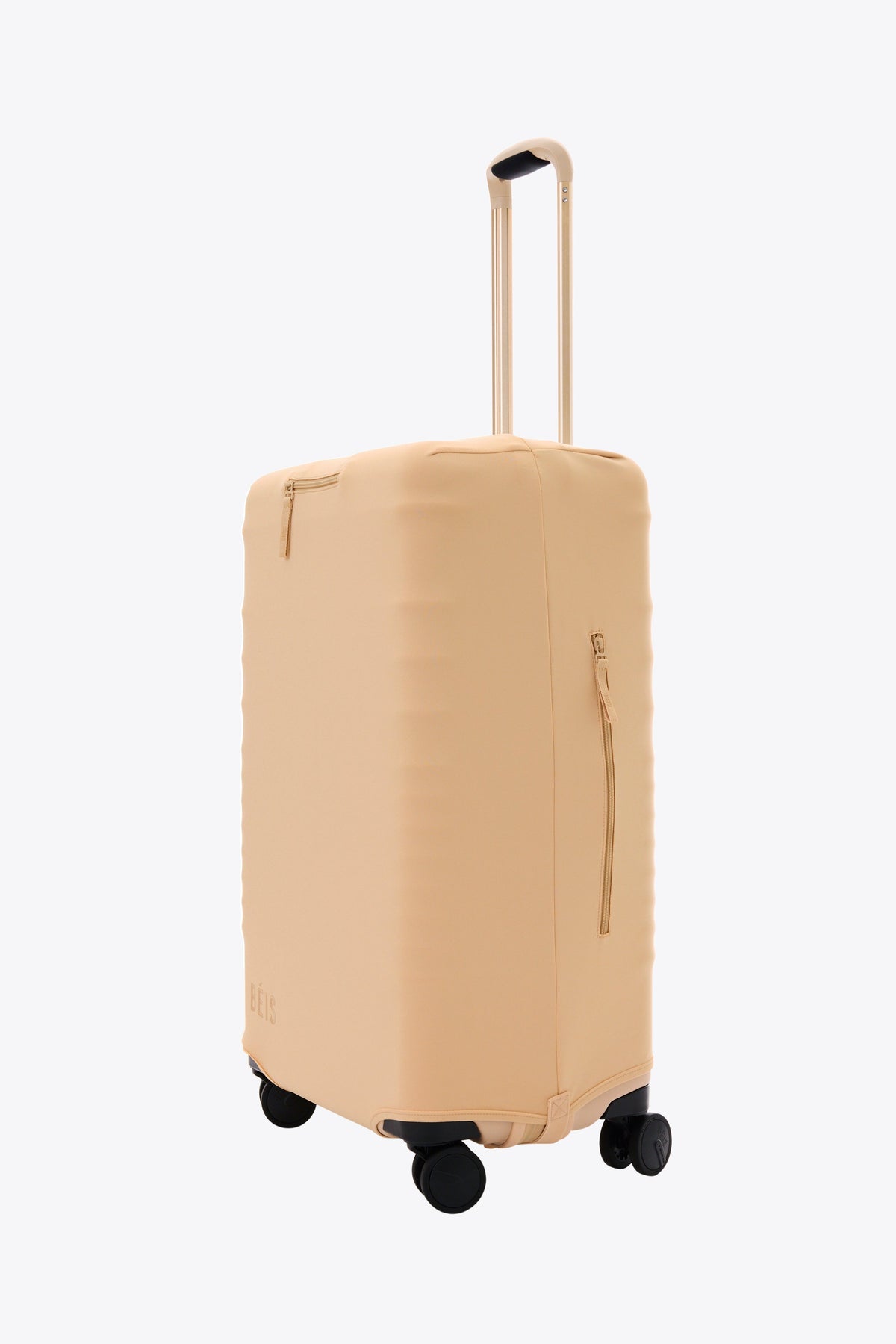 The Medium Check-In Luggage Cover in Beige - Image 3