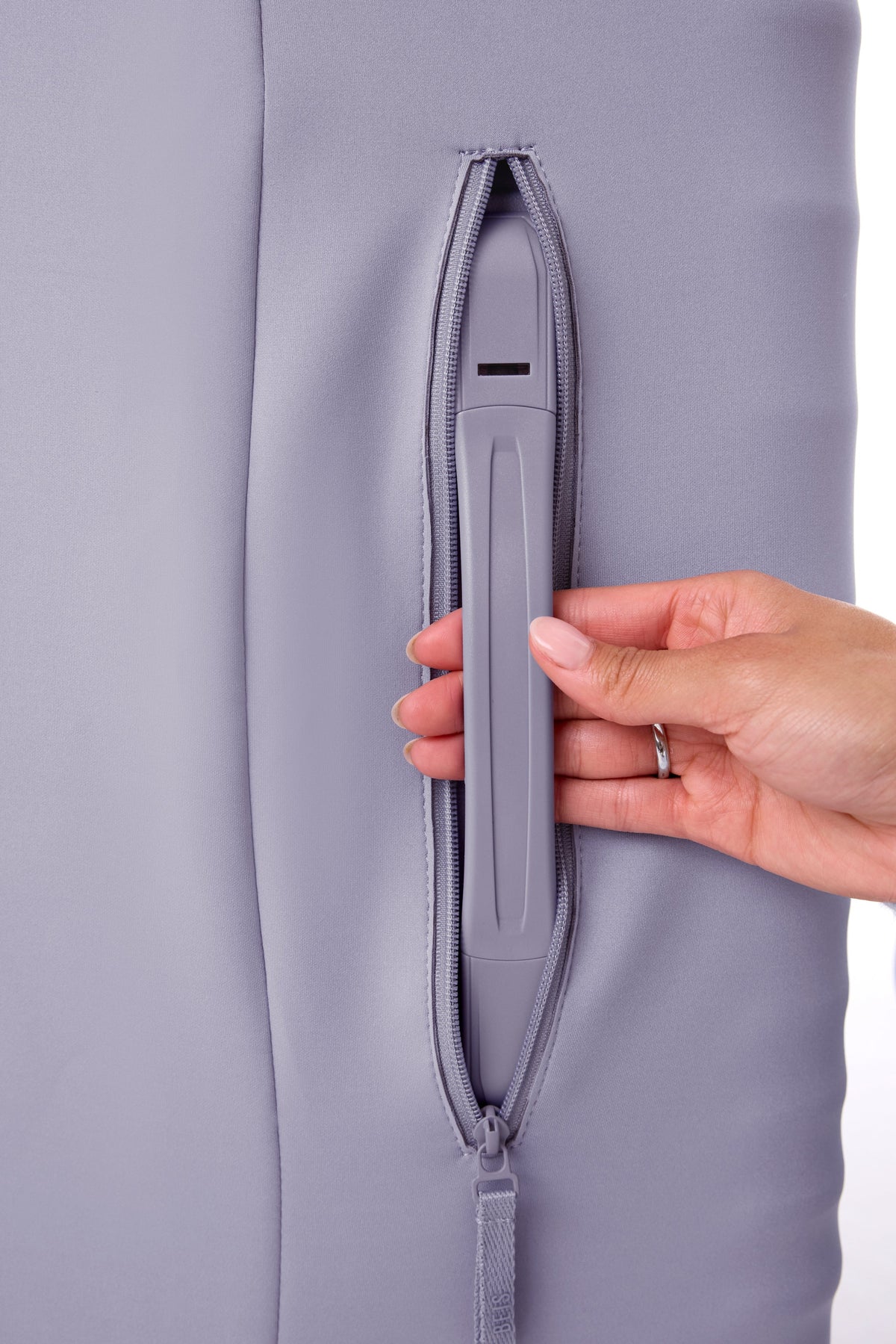The Carry-On Luggage Cover in Lavender - Image 6